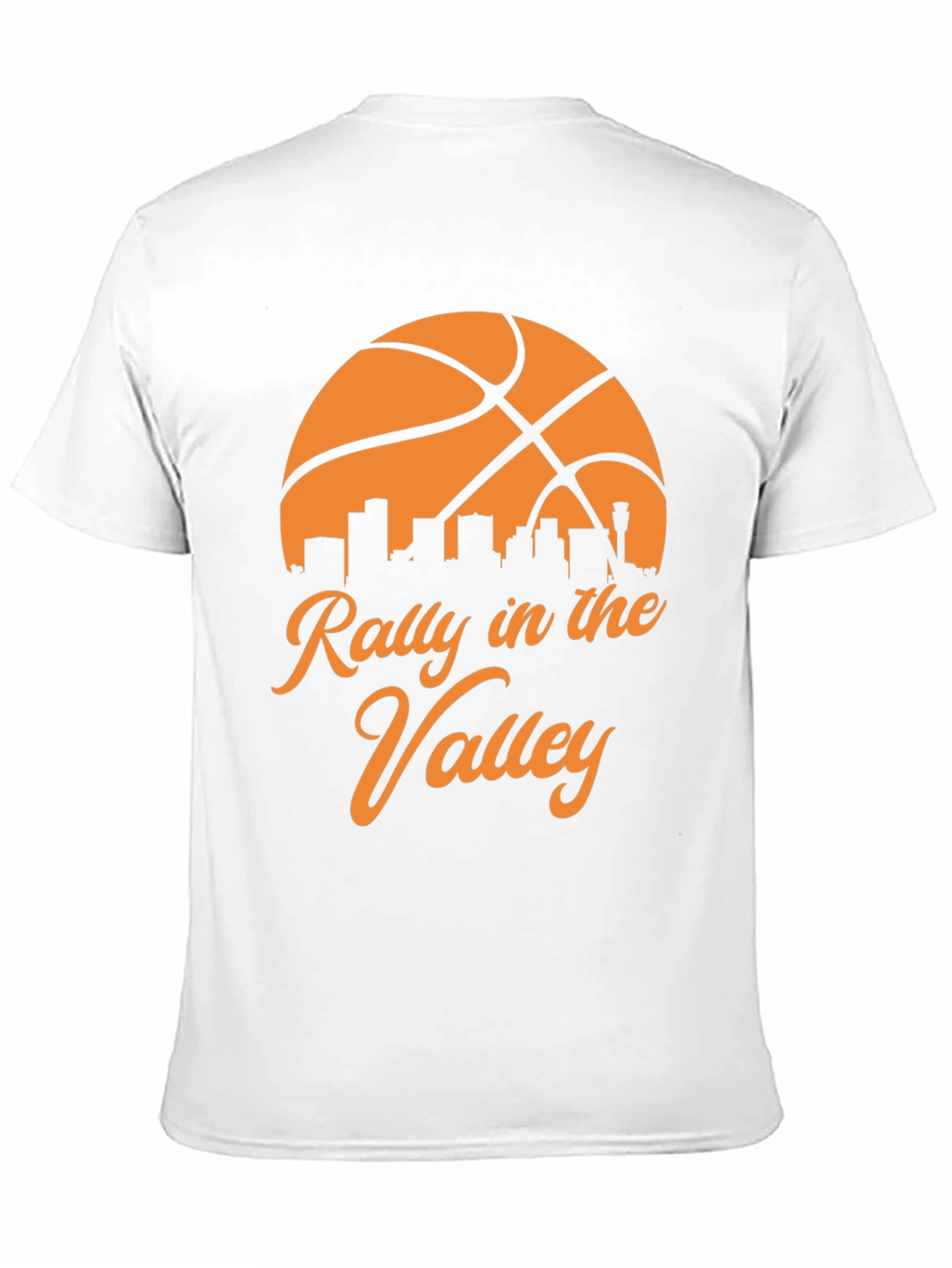 Black Rally in the Valley Basketball Graphic T-Shirt view 11