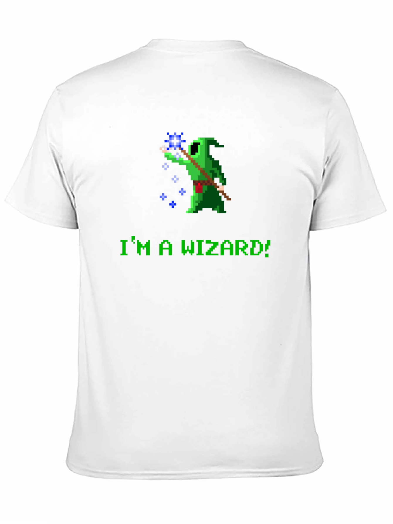 Black I'm a Wizard! Graphic Novelty Tee view 11
