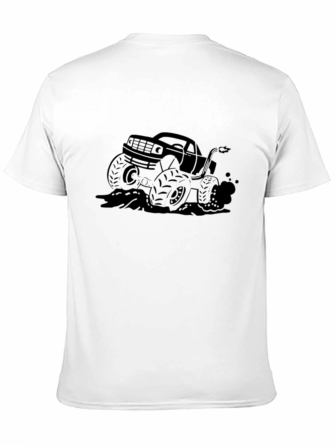 Black Black Truck Graphic Tee - Men's Short Sleeve Shirt view 11