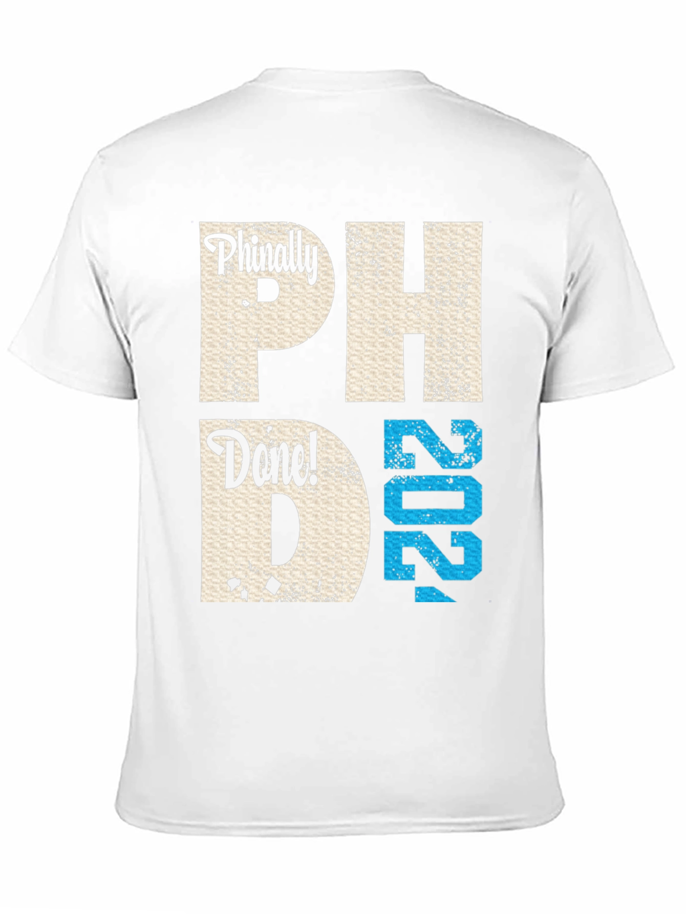 Black Phinally Done! PhD Graduate 2024 T-Shirt view 11