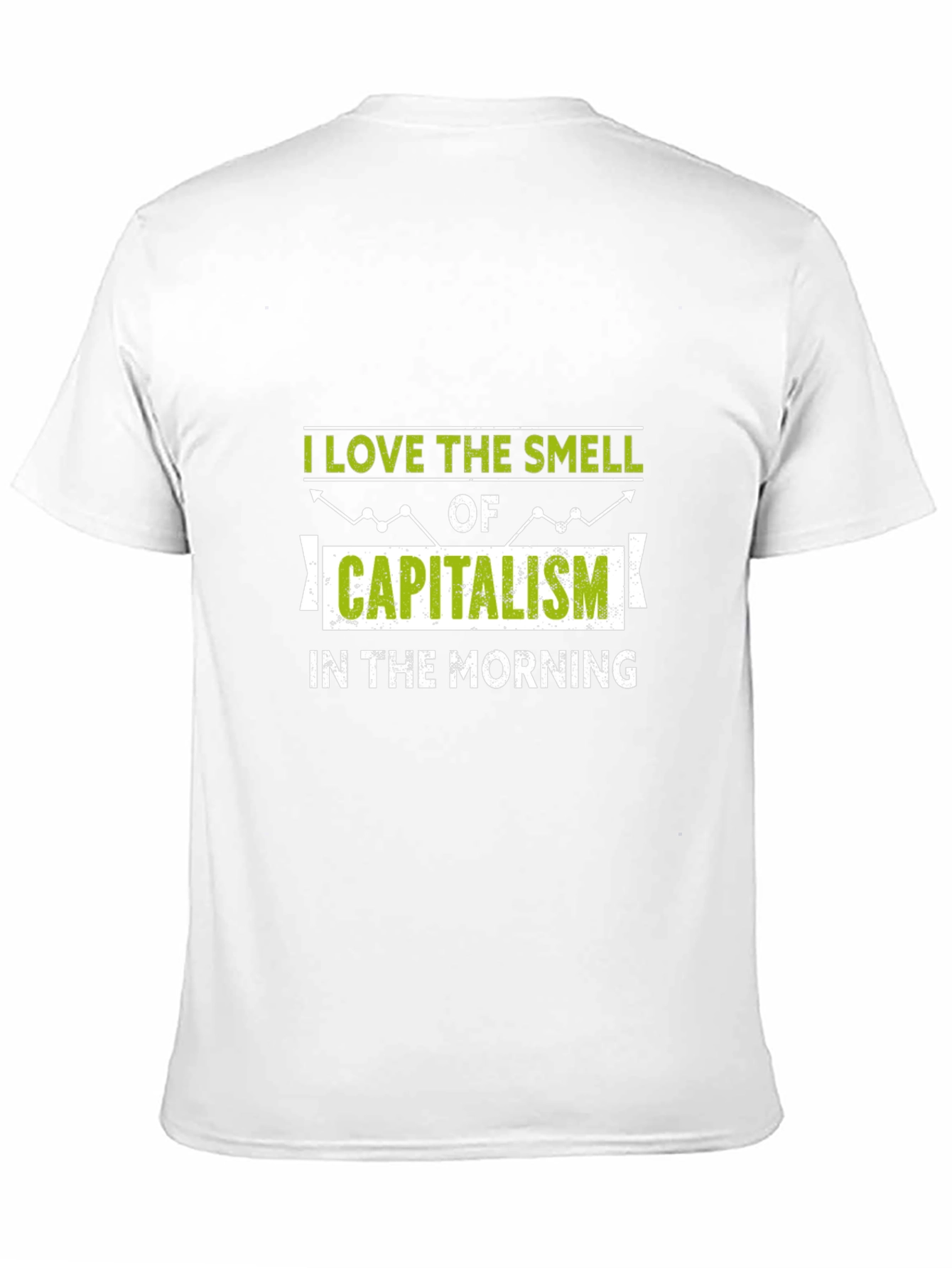 Black Capitalism T-Shirt - Love the Smell in the Morning! view 11