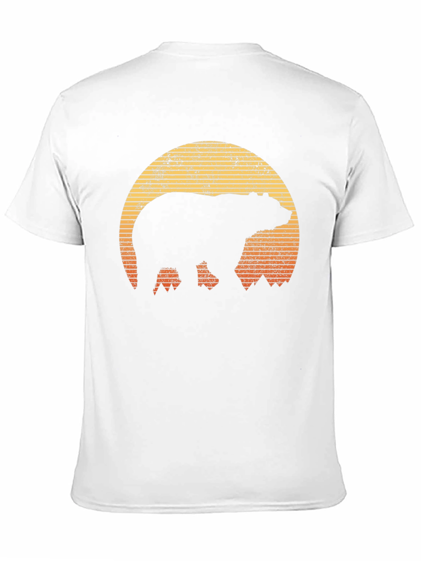 Black Bear Sunset Graphic T-Shirt - Outdoor Adventure Style view 11