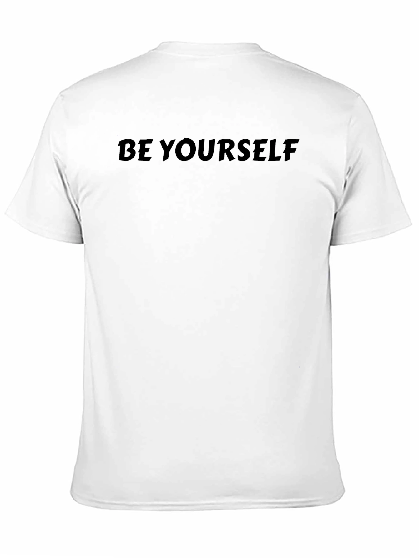 Black Be Yourself Black Tee view 11