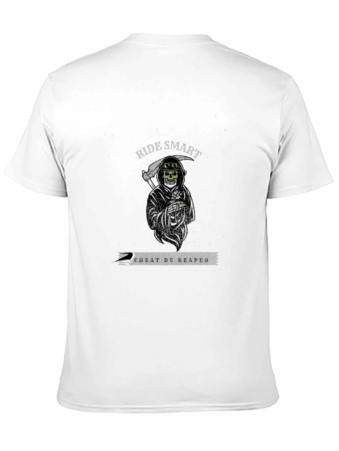 Black Ride Smart Grim Reaper T-Shirt view 11
