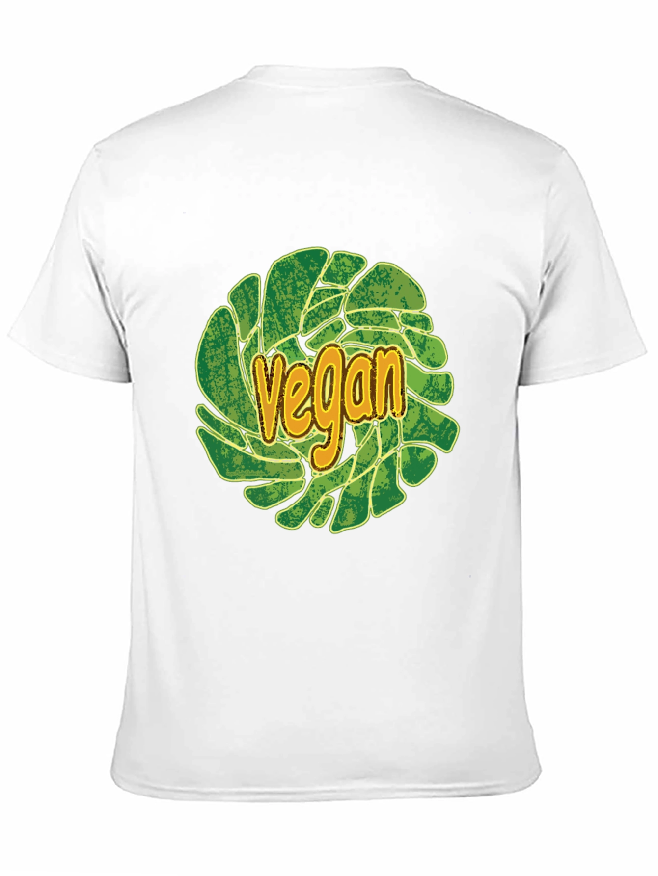 Black Vegan T-Shirt - Plant-Based Lifestyle Apparel view 11