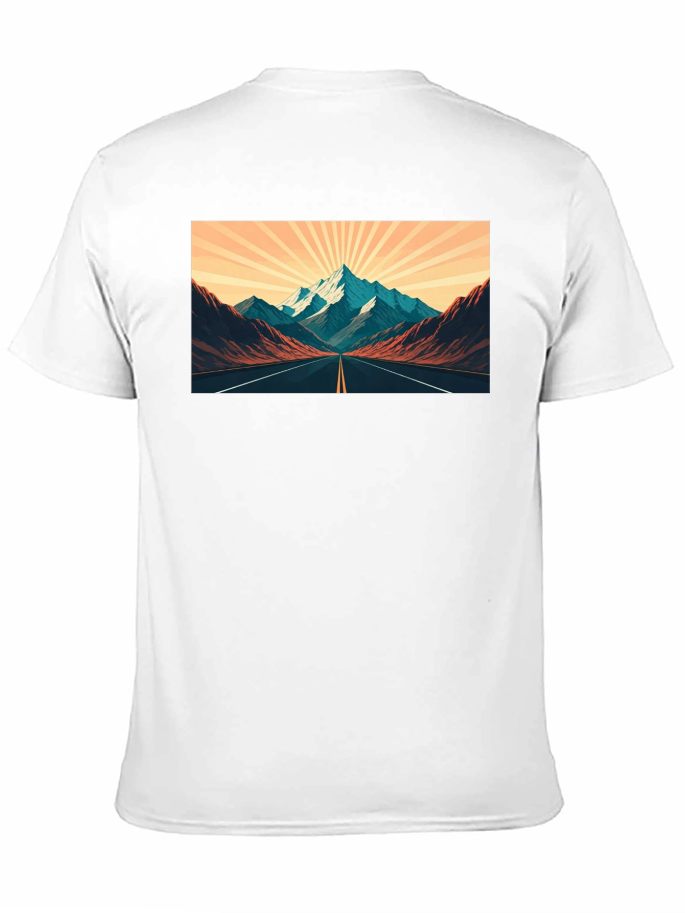 Black Mountain Road Trip Graphic Tee - Black view 11