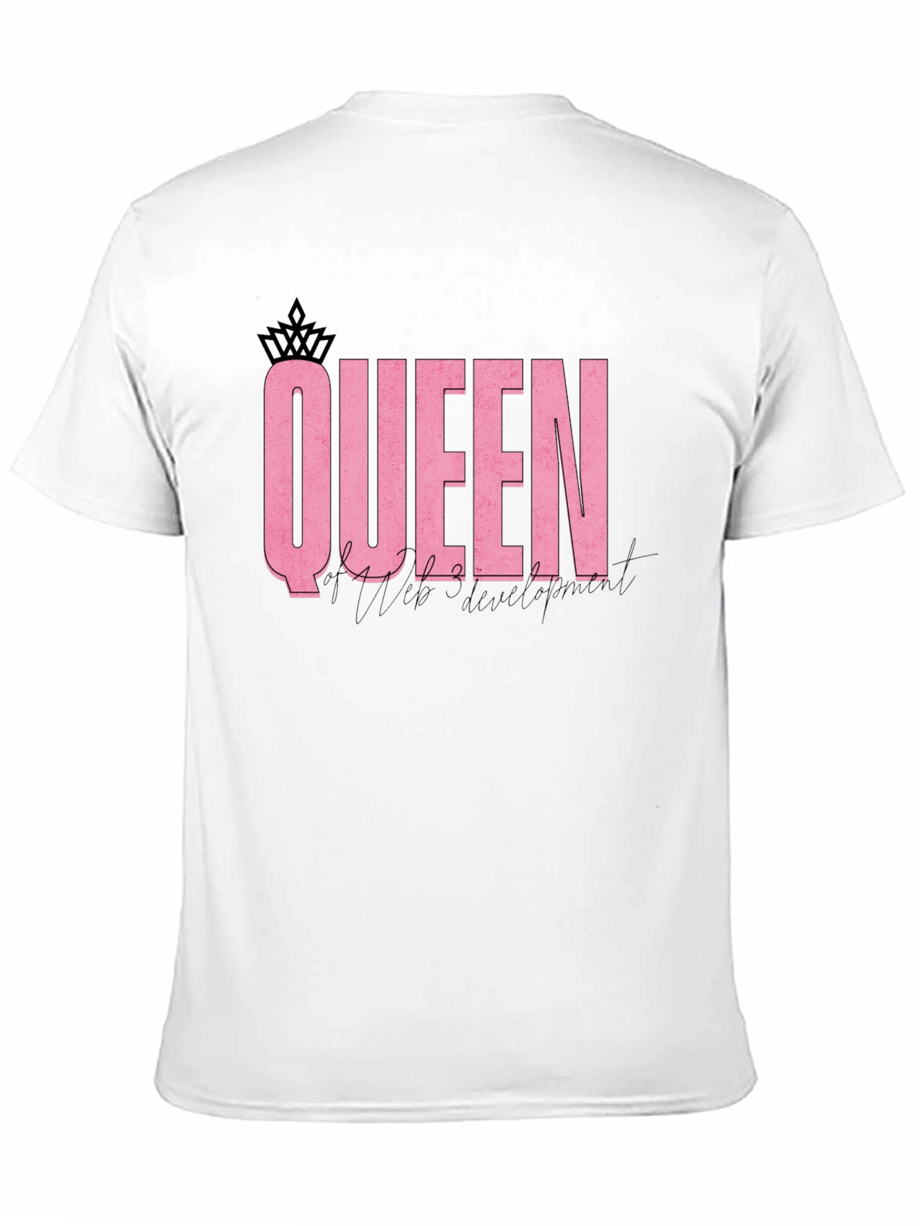Black Queen of Web Development T-Shirt view 11