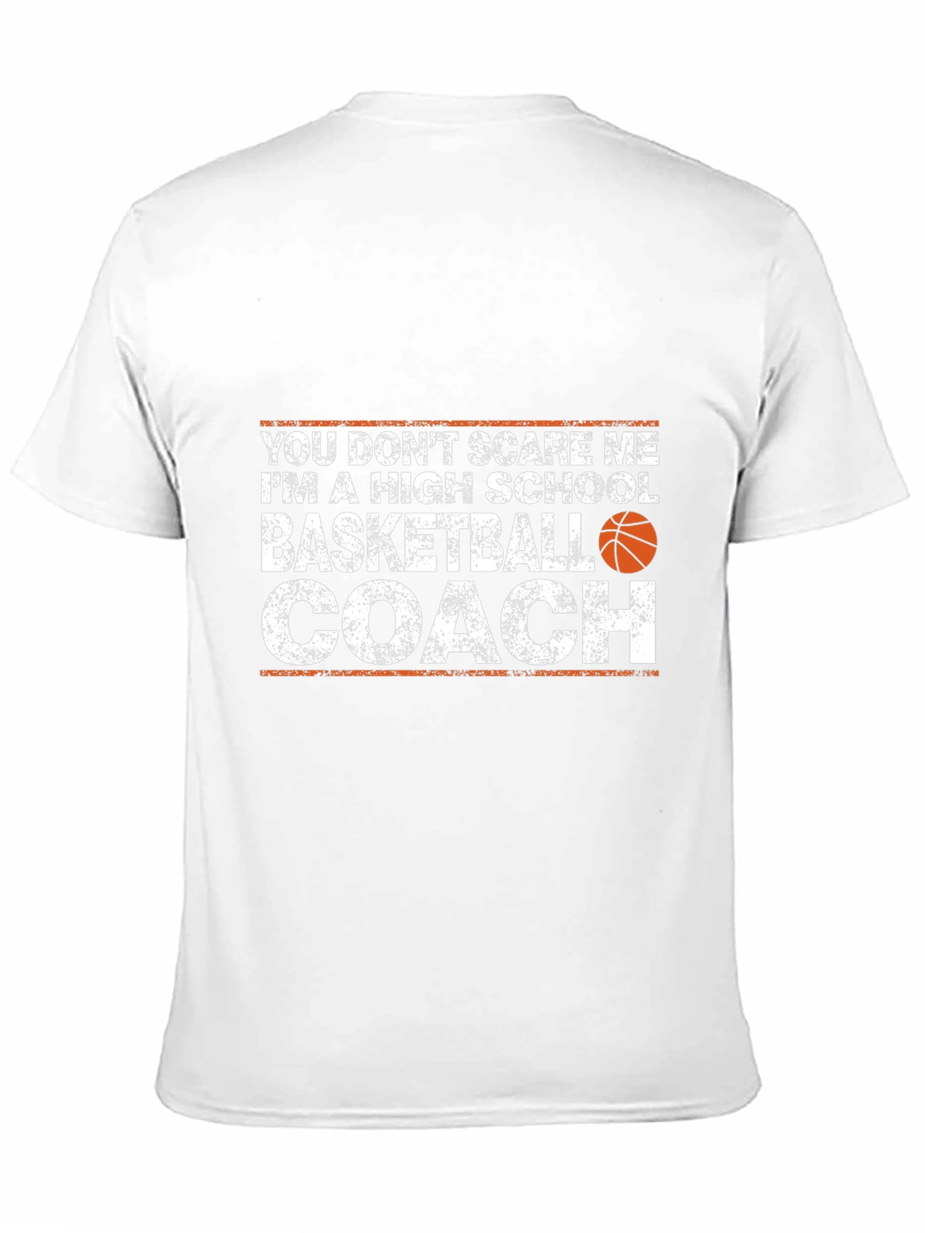 Black Basketball Coach T-Shirt - Humorous High School Coach Tee view 11