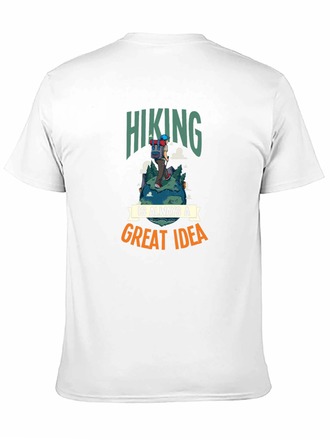 Black Hiking Is Always a Great Idea T-Shirt view 11