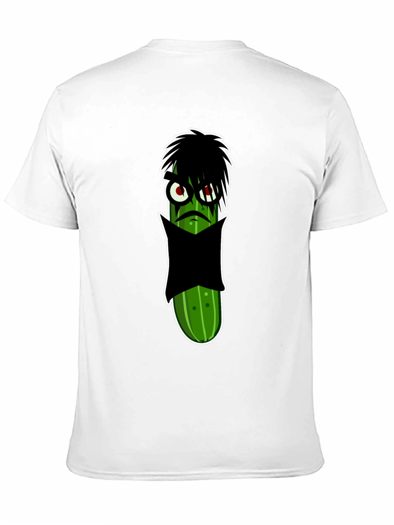 Black Emo Pickle Graphic Tee - Unique & Fun Design view 11