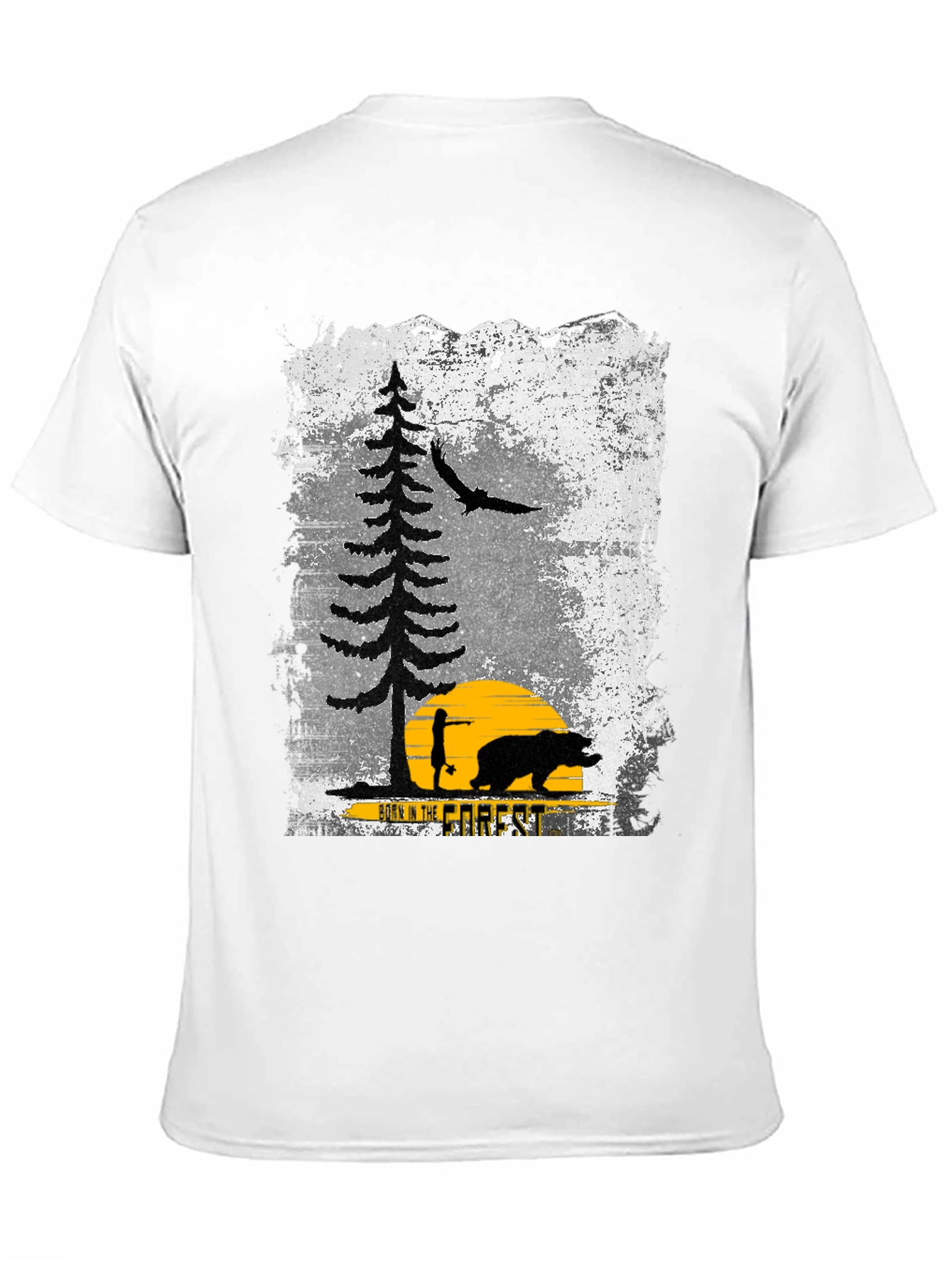 Black Born in the Forest Graphic Tee view 11