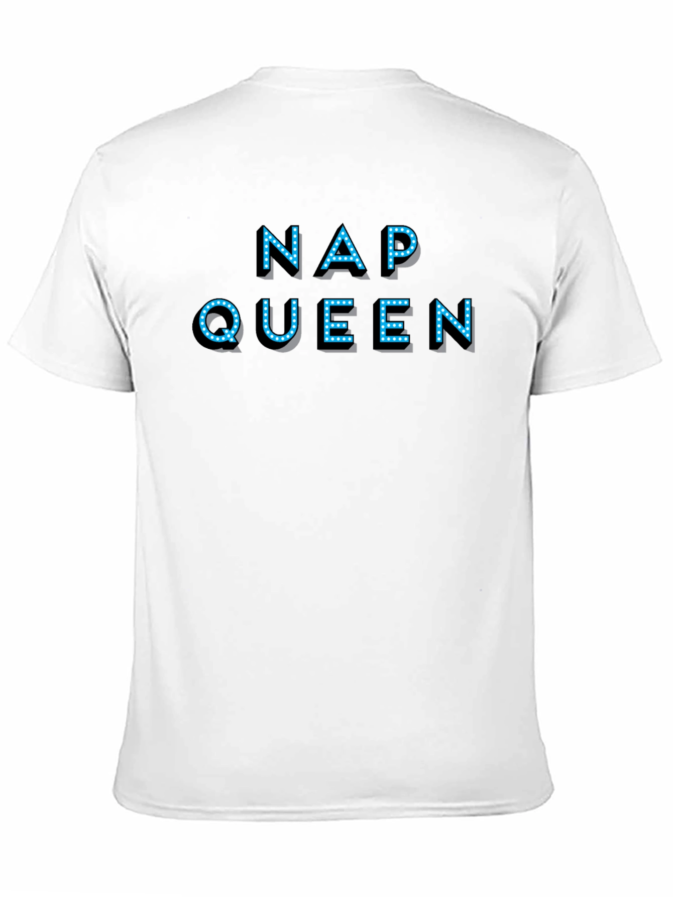 Black Nap Queen Novelty Graphic T-Shirt view 11