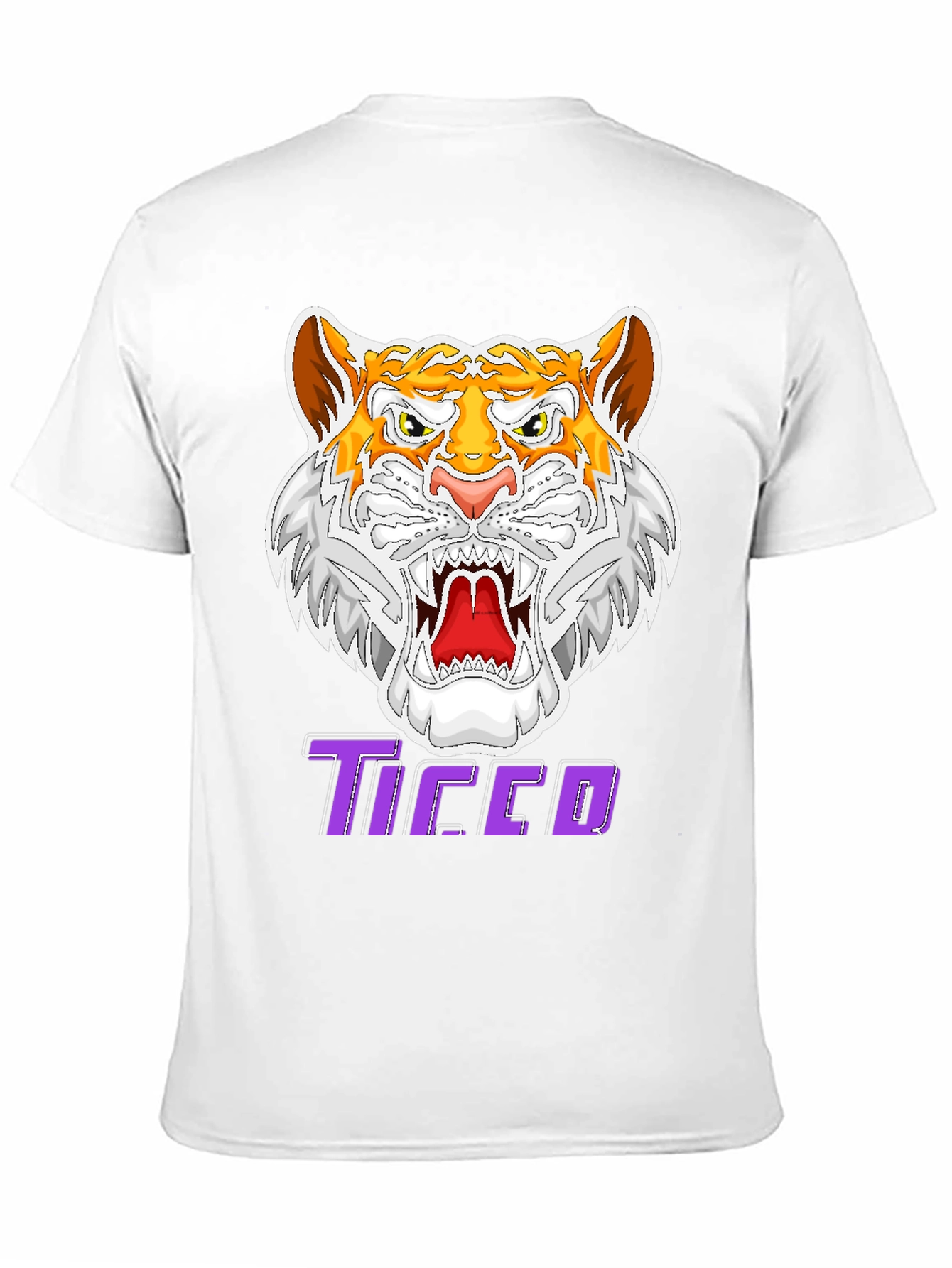Black Fierce Tiger Graphic Tee - Bold Style view 11
