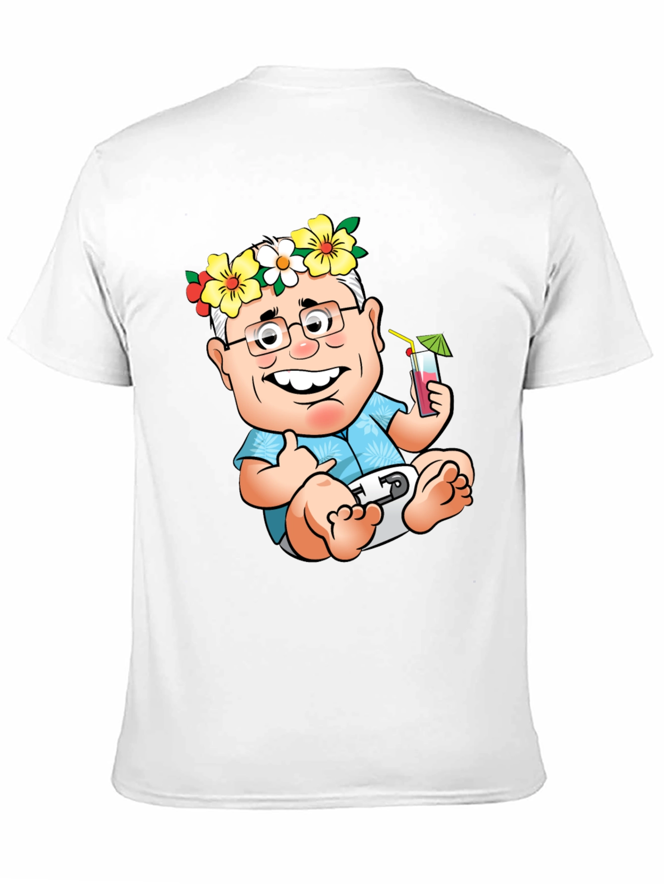 Black Funny Baby Cartoon T-Shirt  view 11