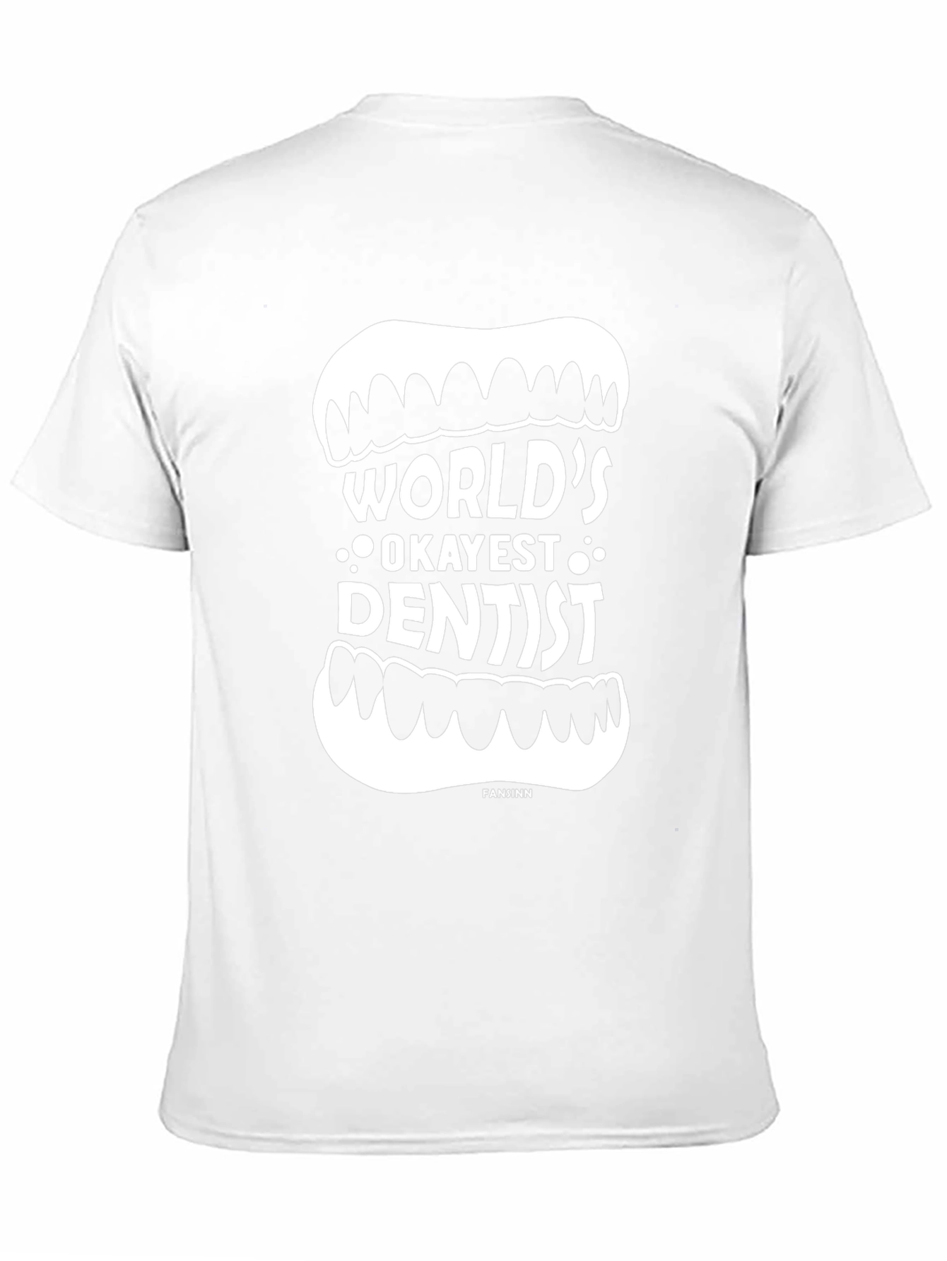 Black World's Okayest Dentist T-Shirt - Funny Dentist Gift view 11