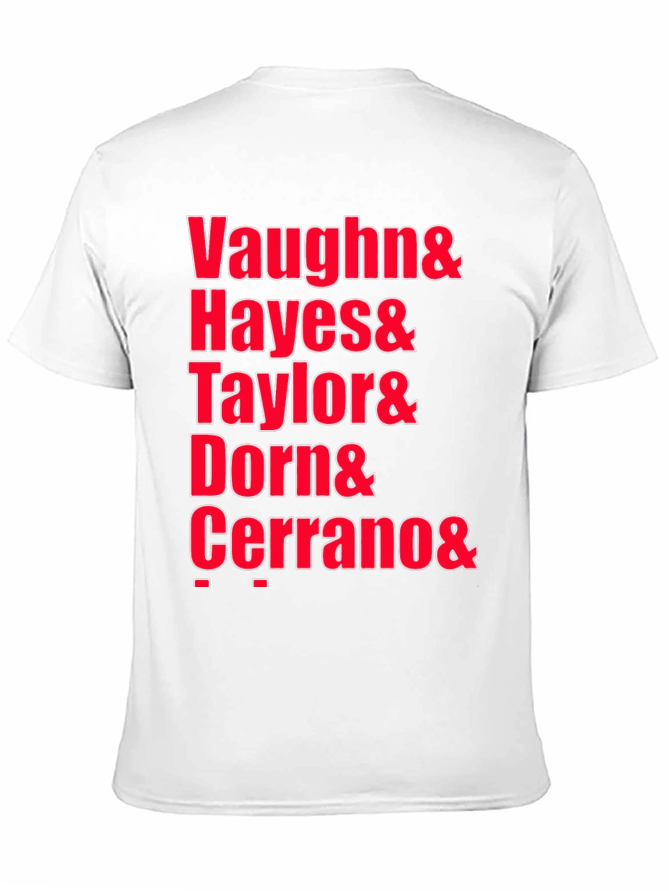 Black Vaughn Hayes Taylor Dorn Cerrano Graphic Tee view 11