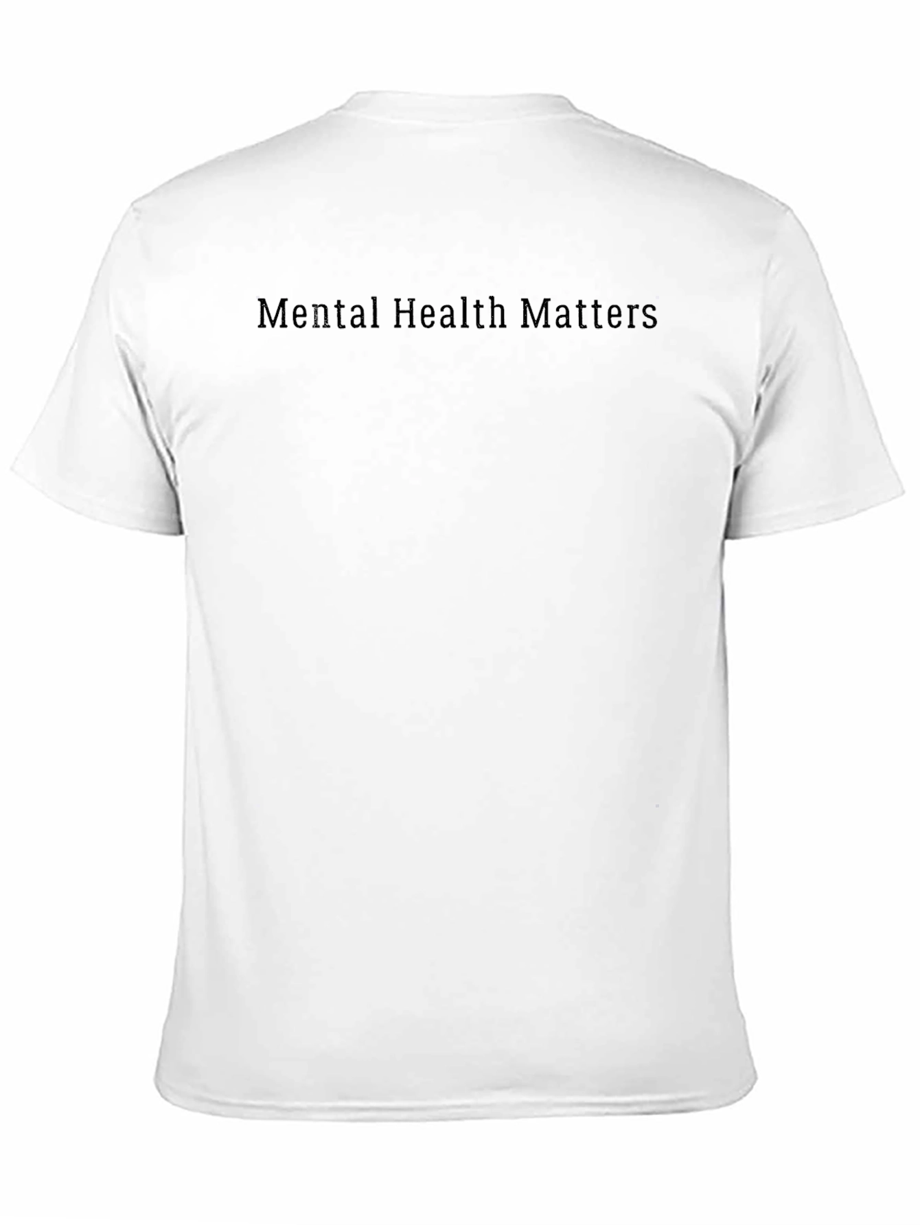 Black Mental Health Matters Black T-Shirt view 11
