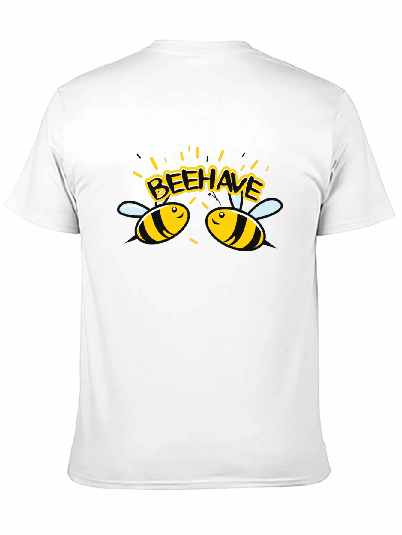 Black Beehave Black Graphic Tee view 11