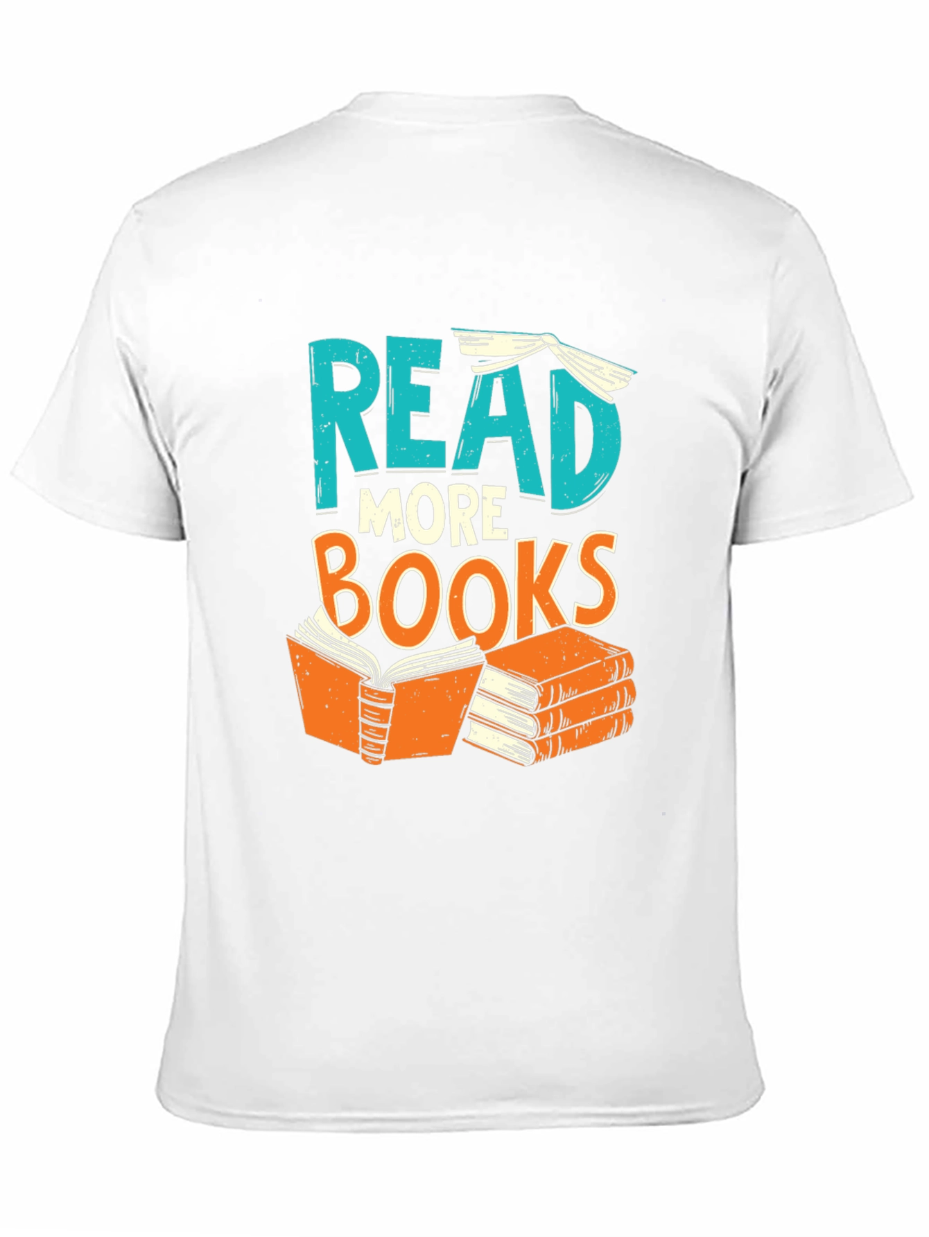 Black Read More Books Graphic T-Shirt view 11