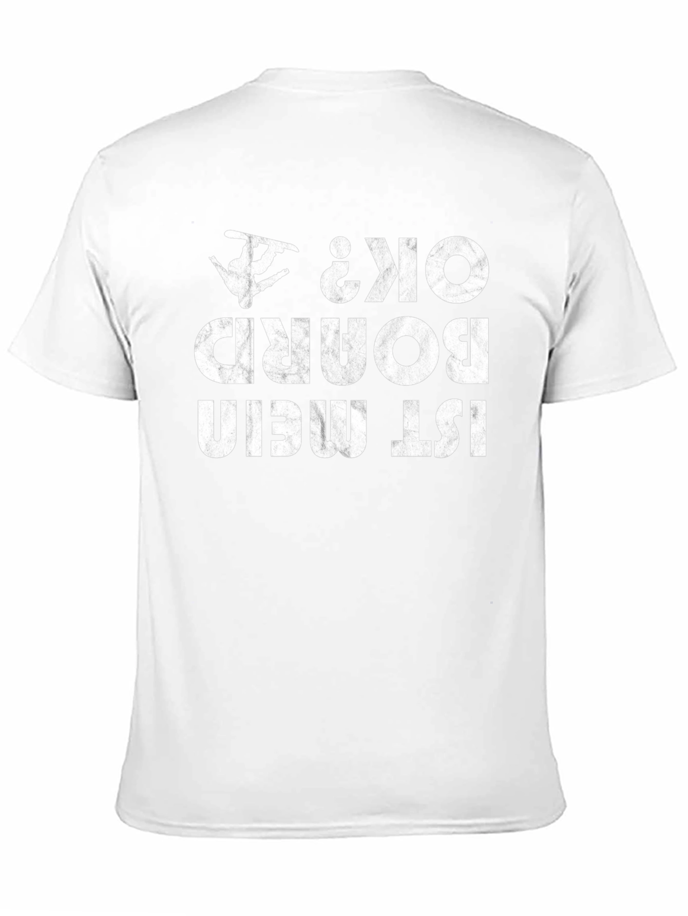 Black Funny Snowboarding T-Shirt - Ist Mein Board Ok? view 11