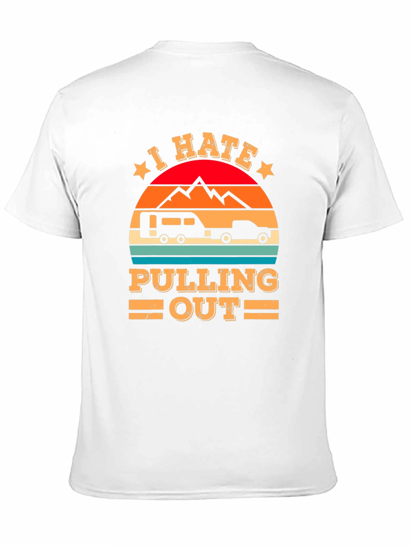 Black I Hate Pulling Out Camping T-Shirt view 11