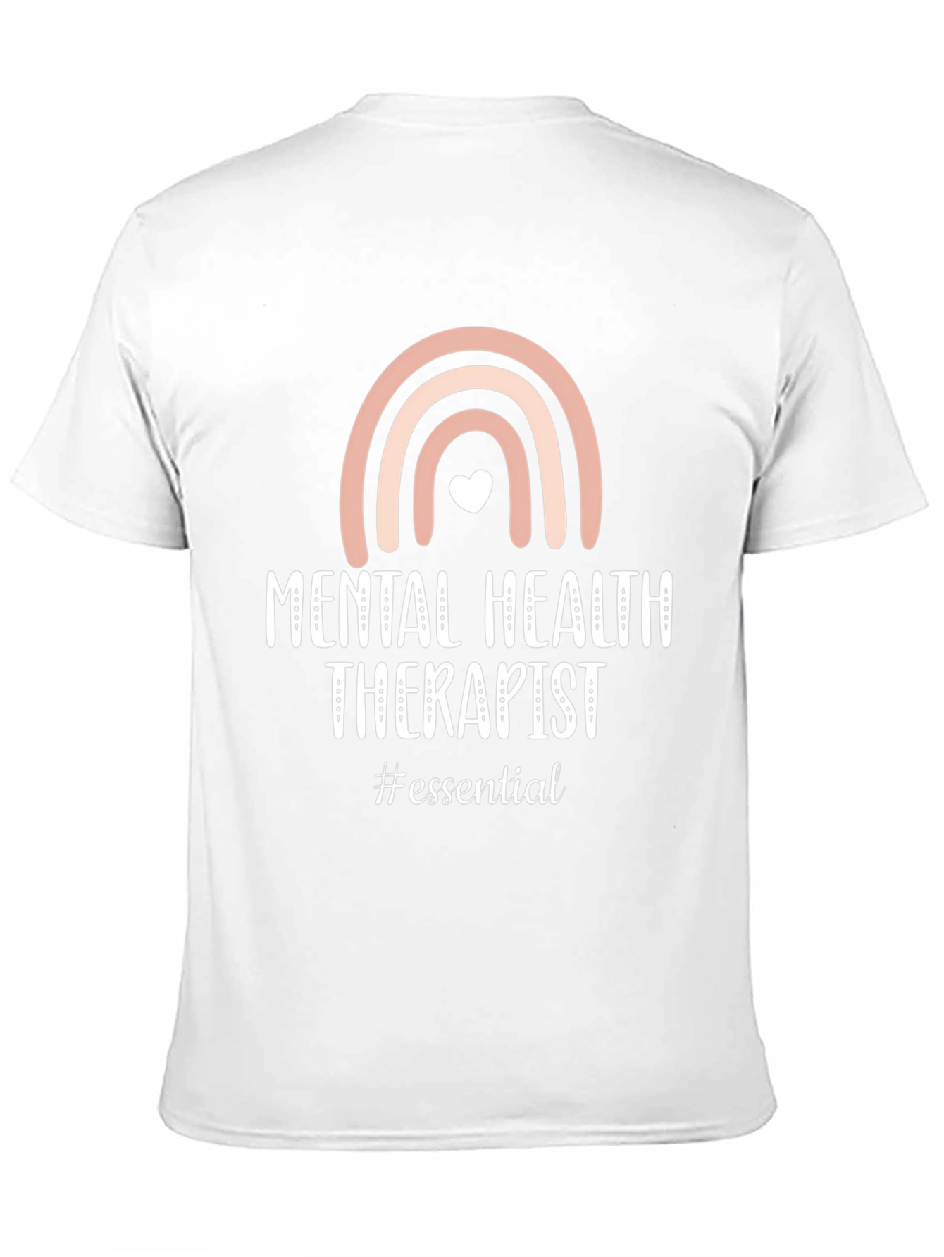 Black Mental Health Therapist Essential T-Shirt view 11