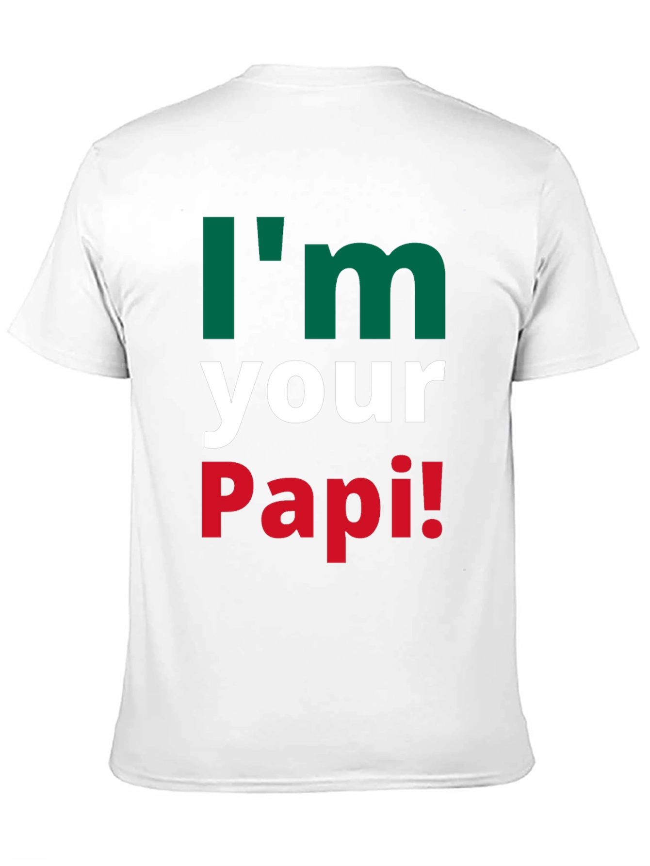 Black I'm Your Papi! T-Shirt Funny Father's Day Gift view 11