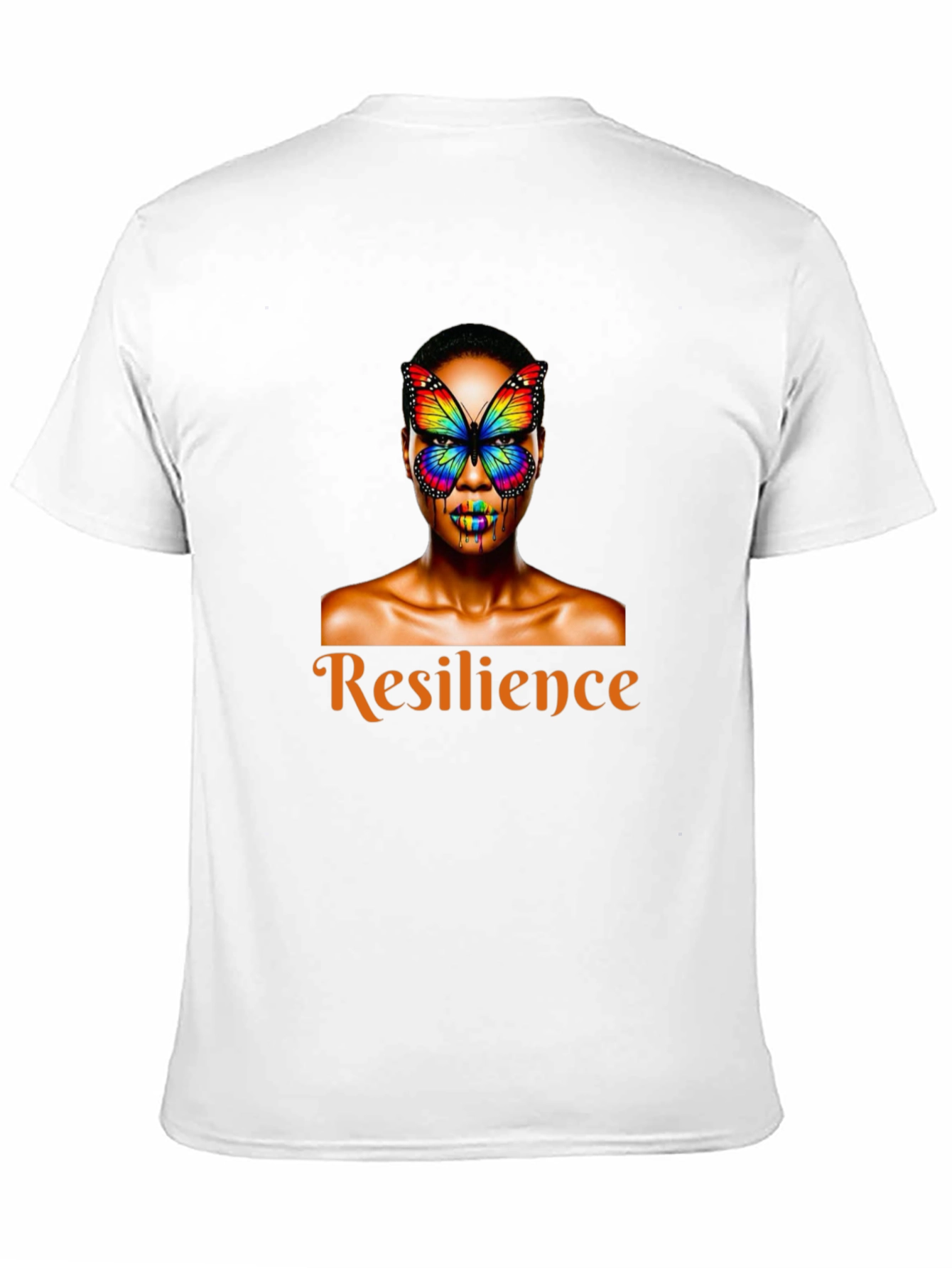 Black Resilience Graphic T-Shirt: Butterfly Empowerment view 11