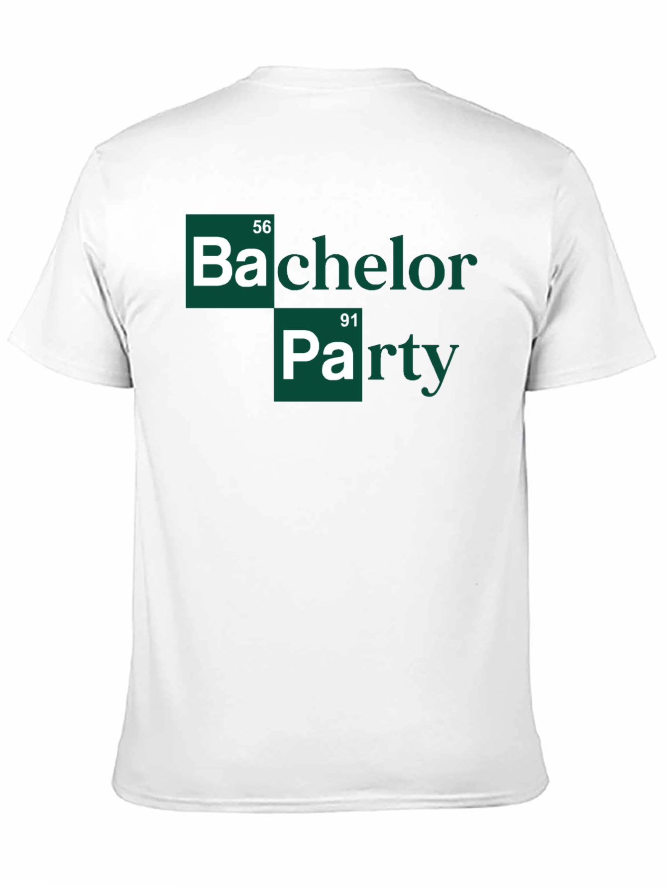 Black Bachelor Party Chemistry Shirt view 11