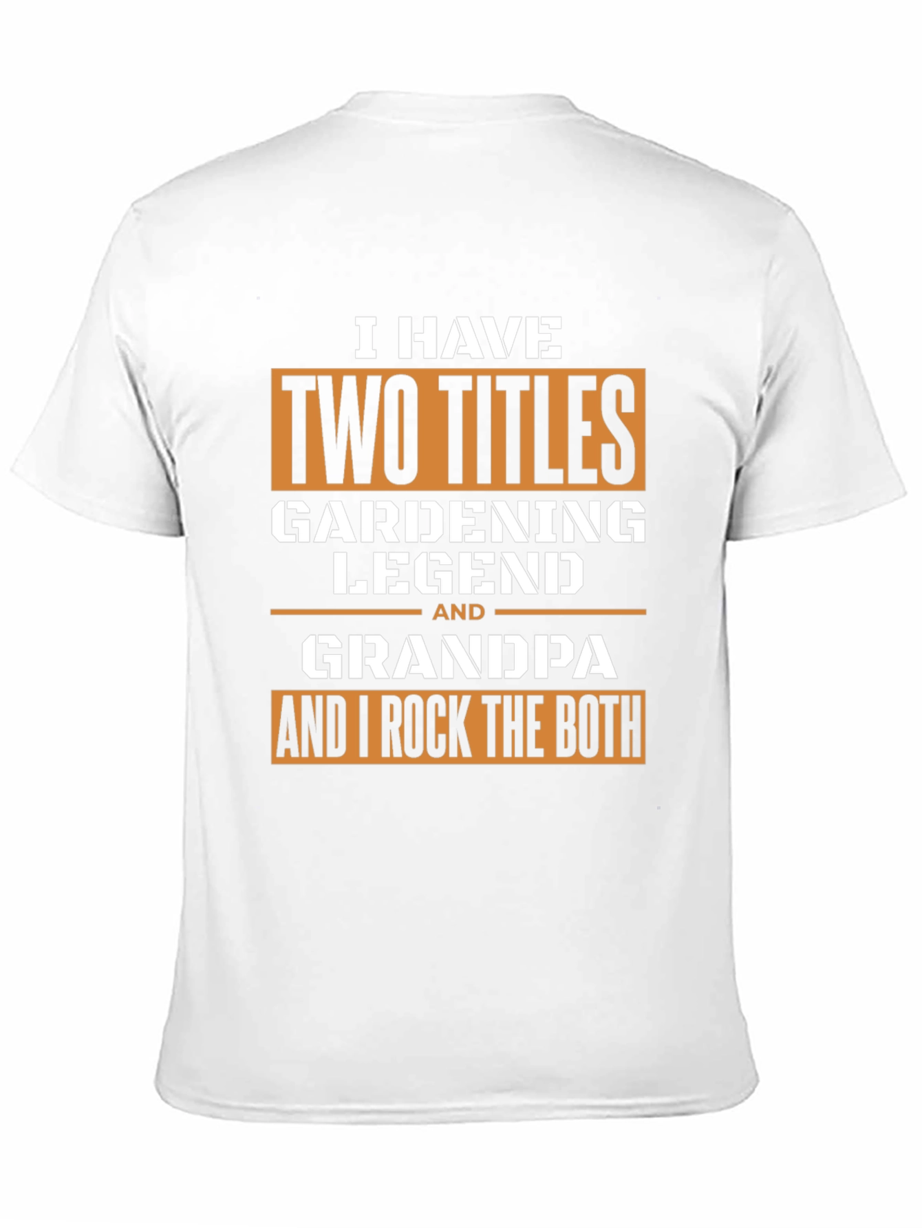 Black Gardening Legend Grandpa T-Shirt view 11