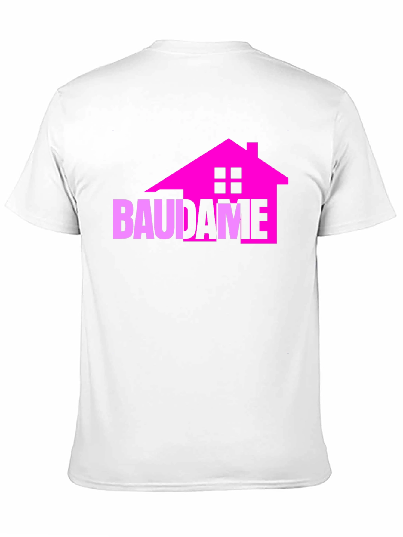 Black BAUDAME House Graphic Tee - Unique Design view 11