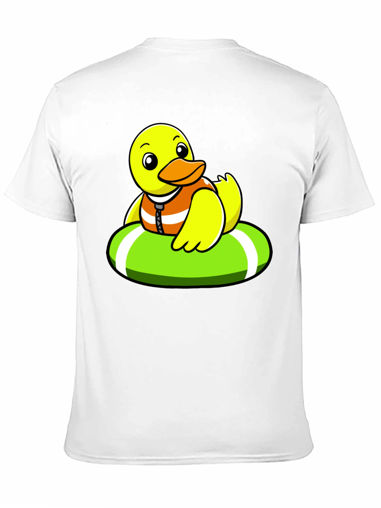 Black Duck on Inner Tube Graphic Tee view 11