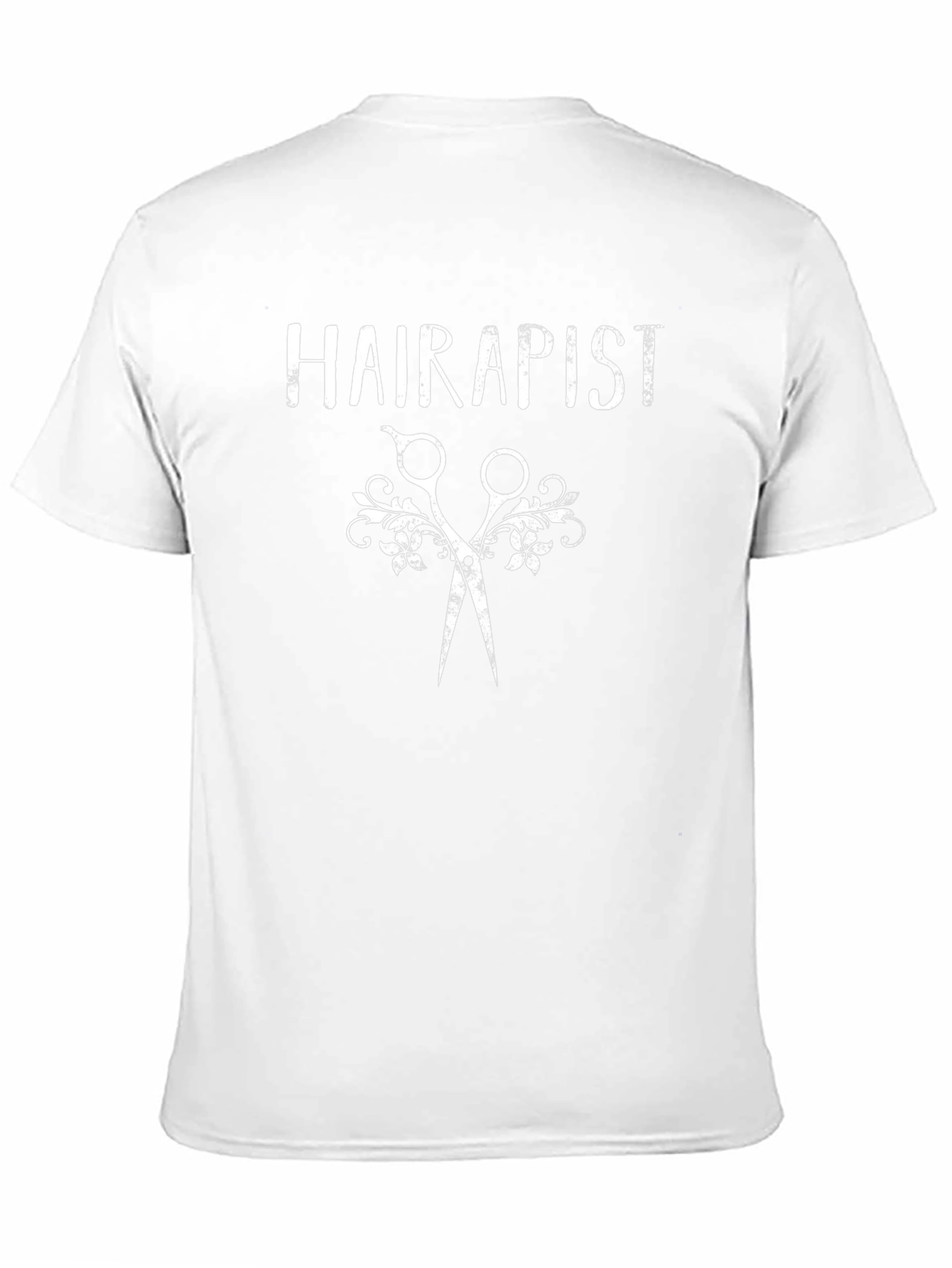 Black Hairapist Graphic Tee - Unisex Hair Stylist T-Shirt view 11