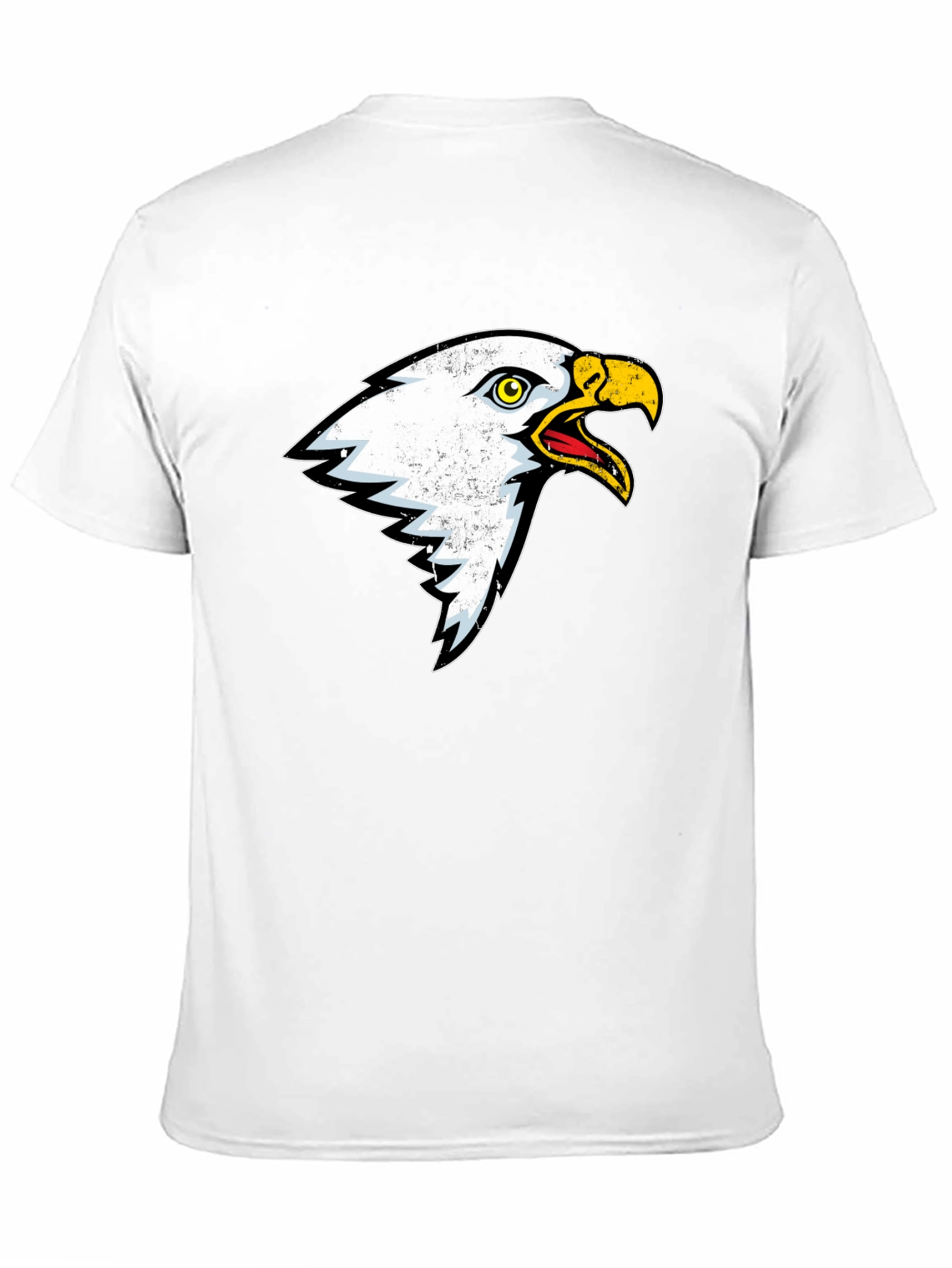 Black Bold Eagle Graphic T-Shirt - Black view 11