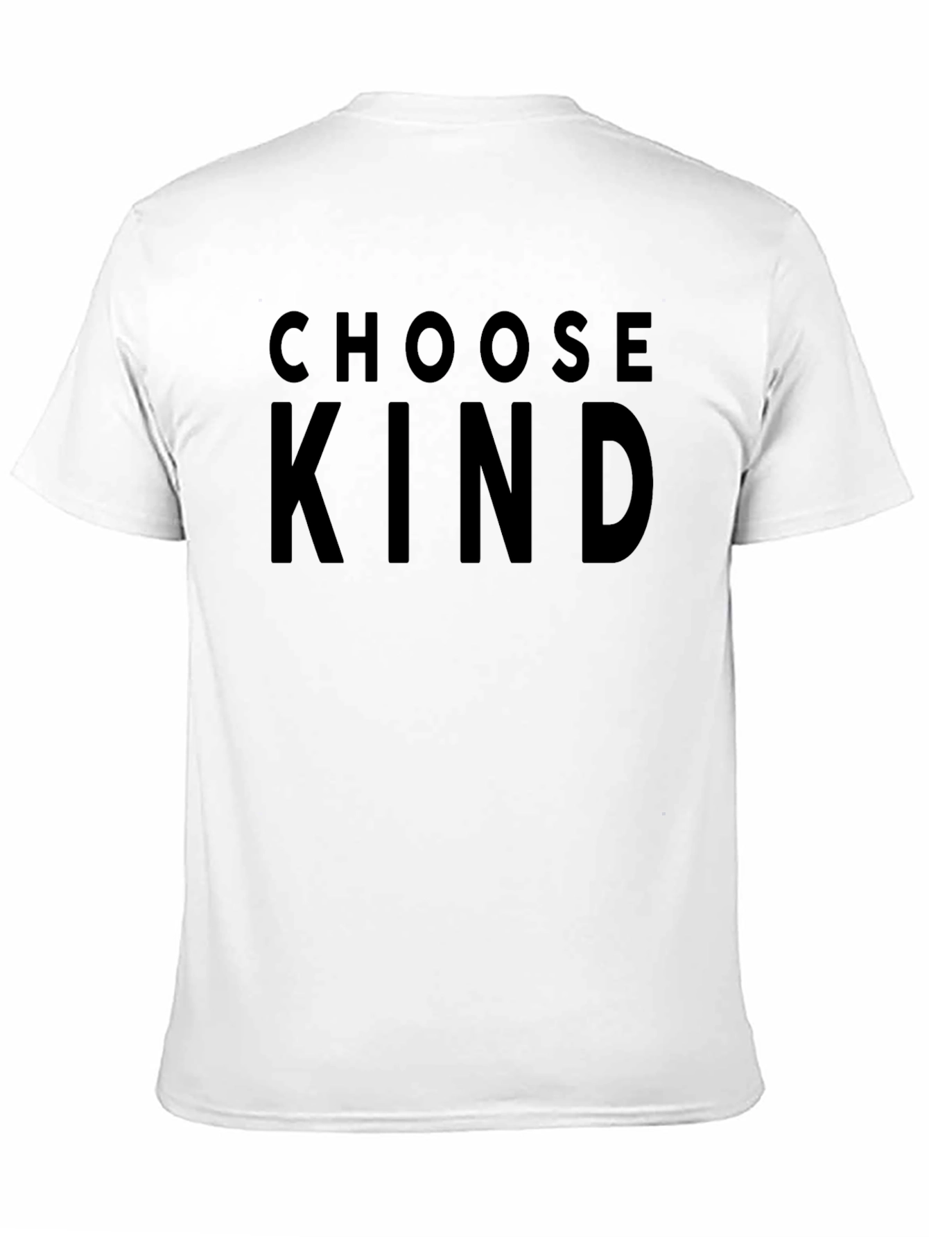 Black Choose Kind Black Graphic Tee view 11