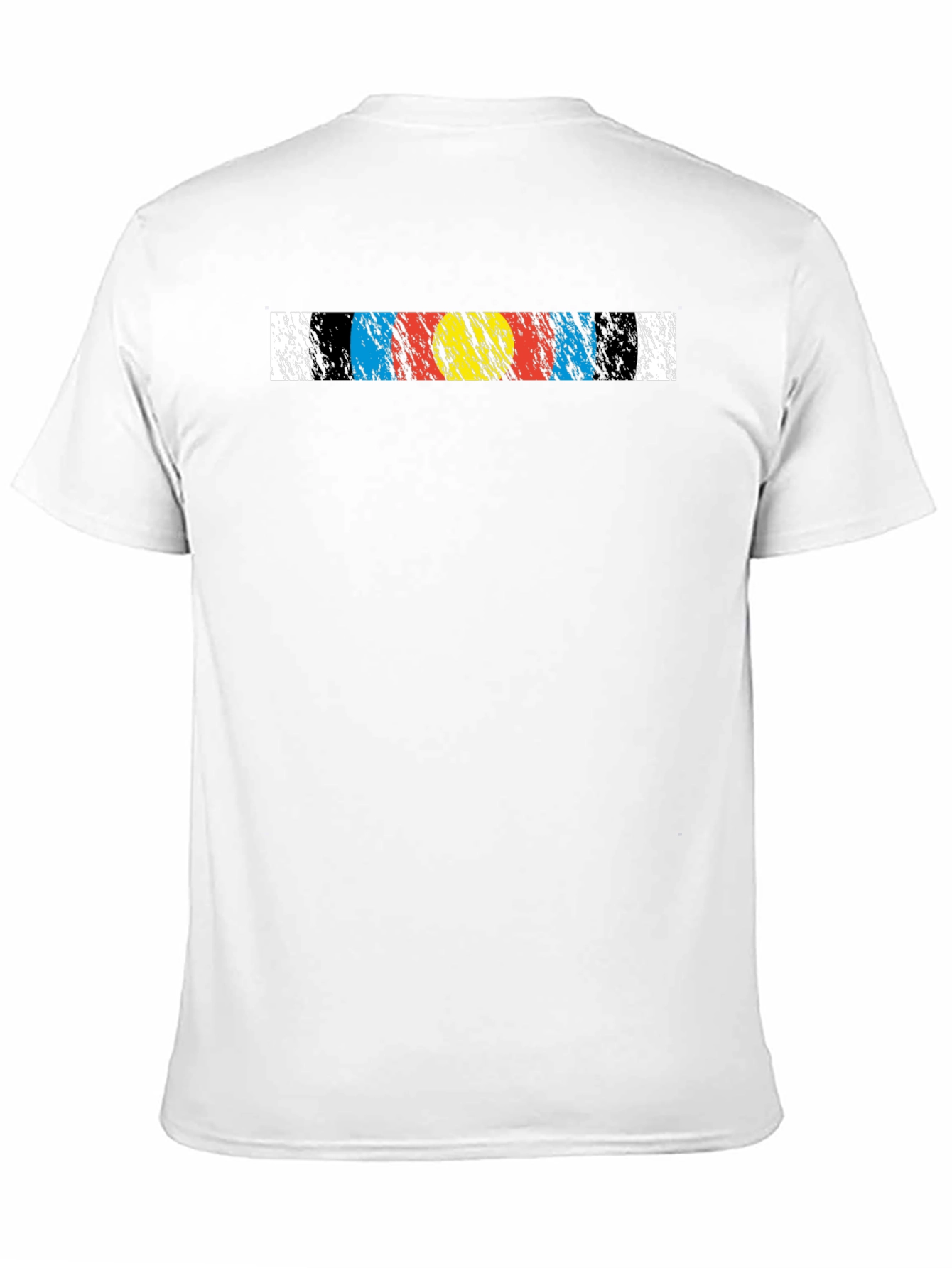 Black Retro Target Graphic Tee - Archery Design view 11