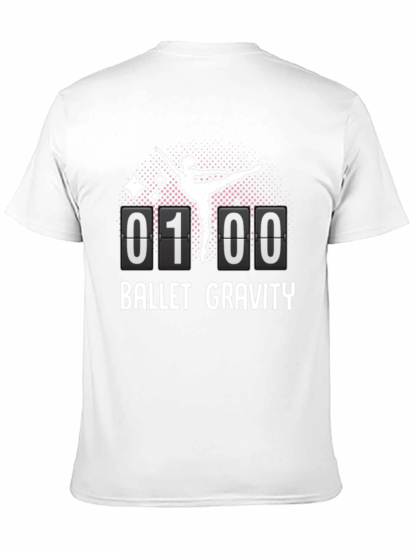 Black Ballet Gravity T-Shirt | Dancer Design view 11