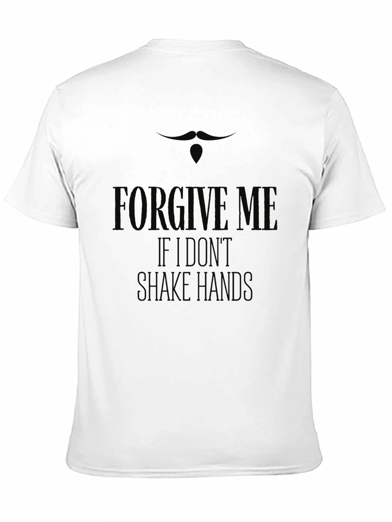 Black Forgive Me Funny Graphic Novelty T-Shirt view 11