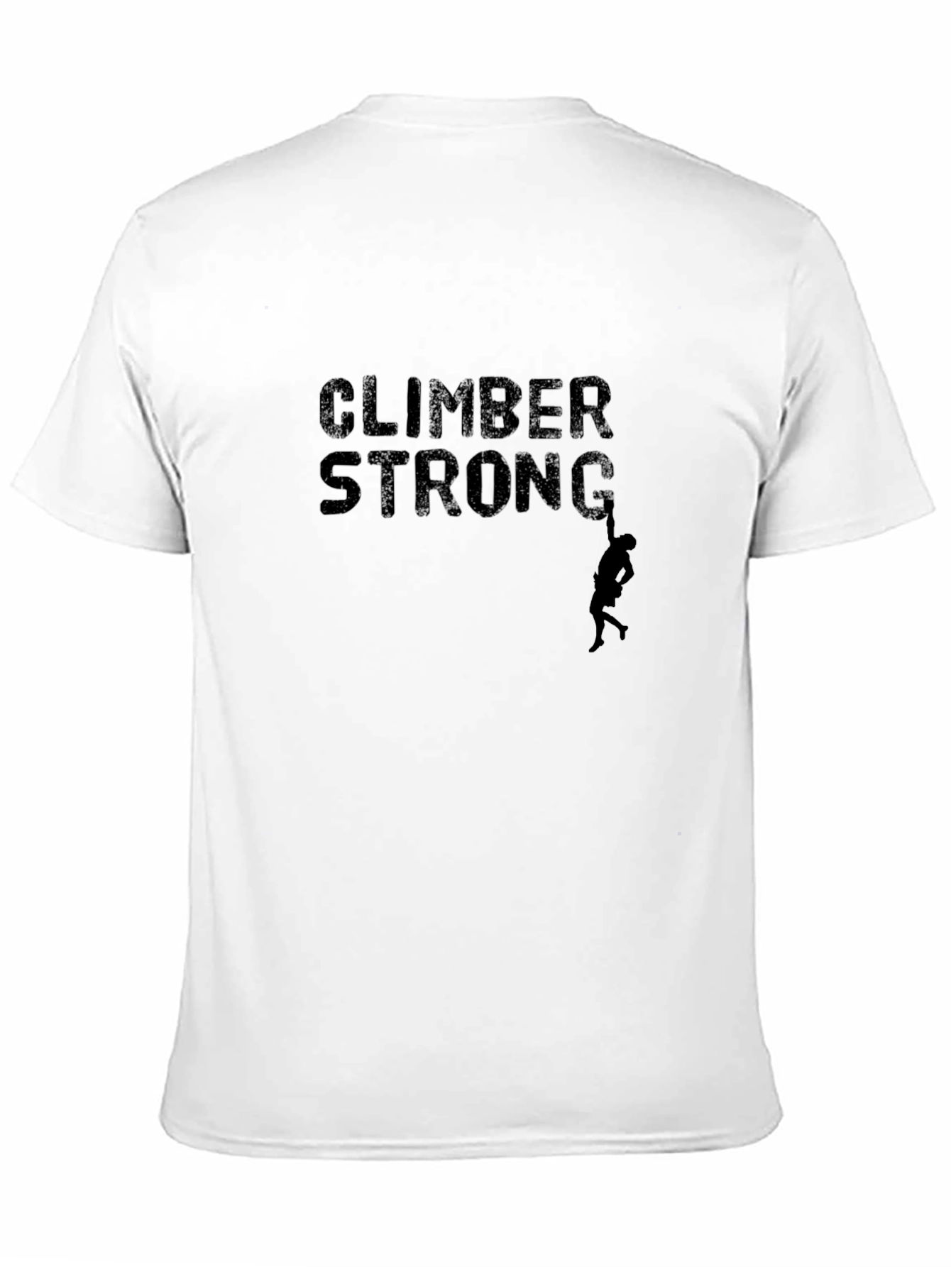 Black Climber Strong Graphic T-Shirt view 11