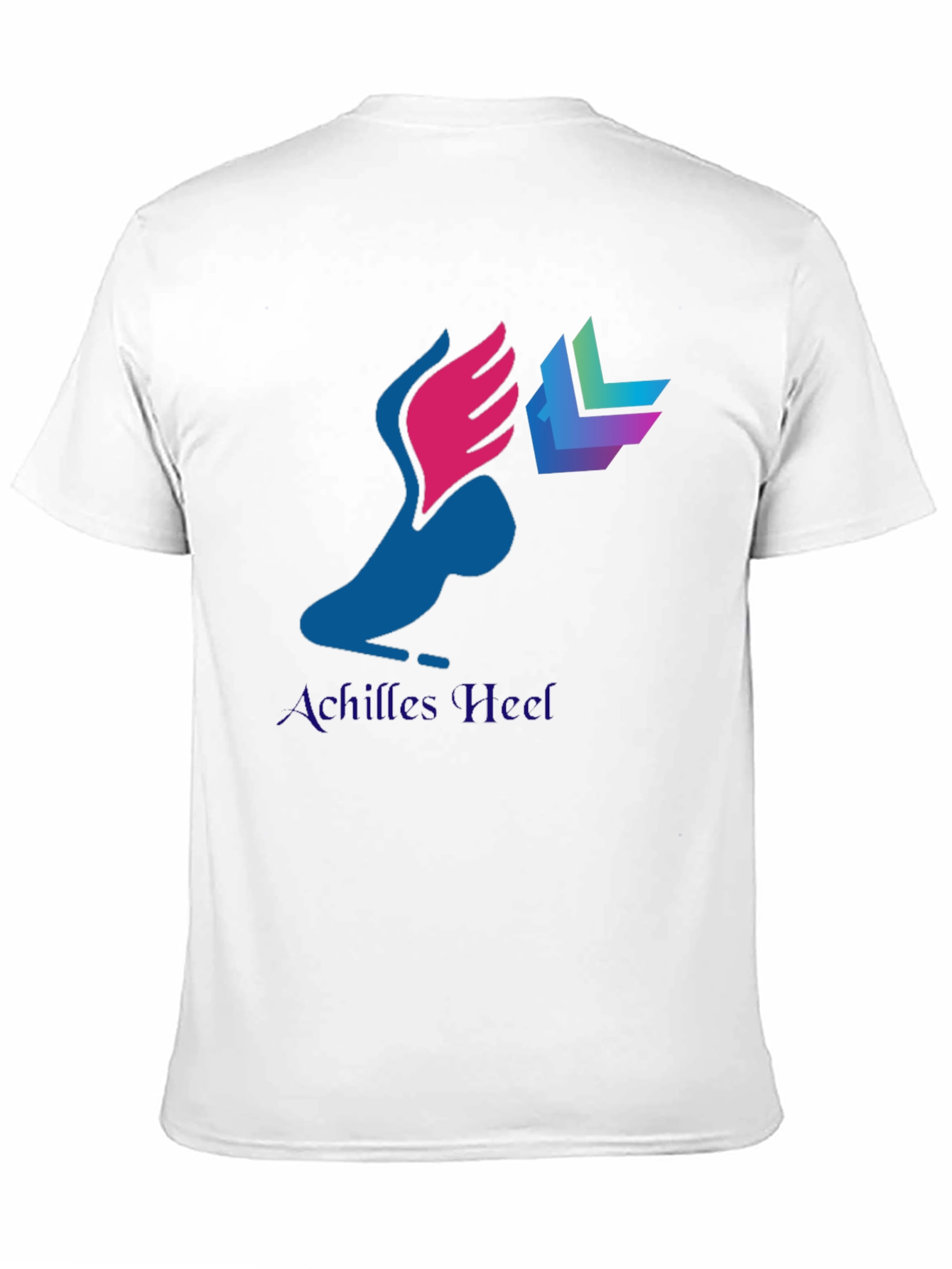 Black Achilles Heel Graphic Tee - Stylish & Unique view 11