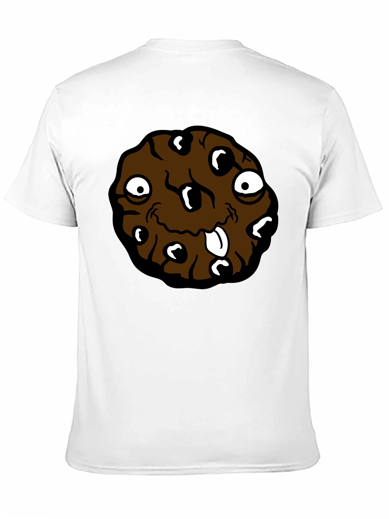 Black Cookie Monster Graphic T-Shirt view 11