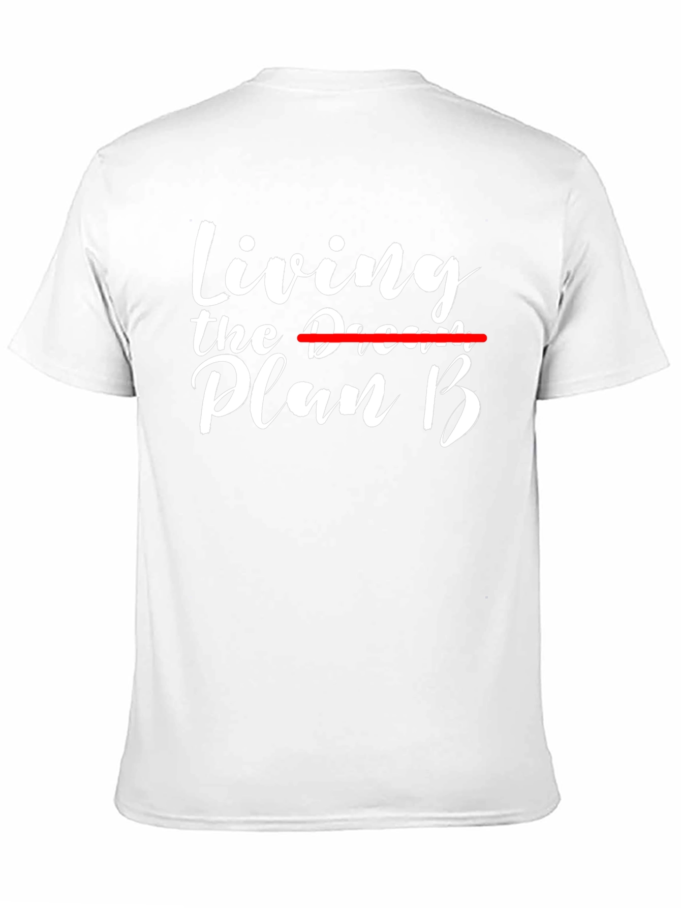 Black Living the Plan B T-Shirt - Black view 11