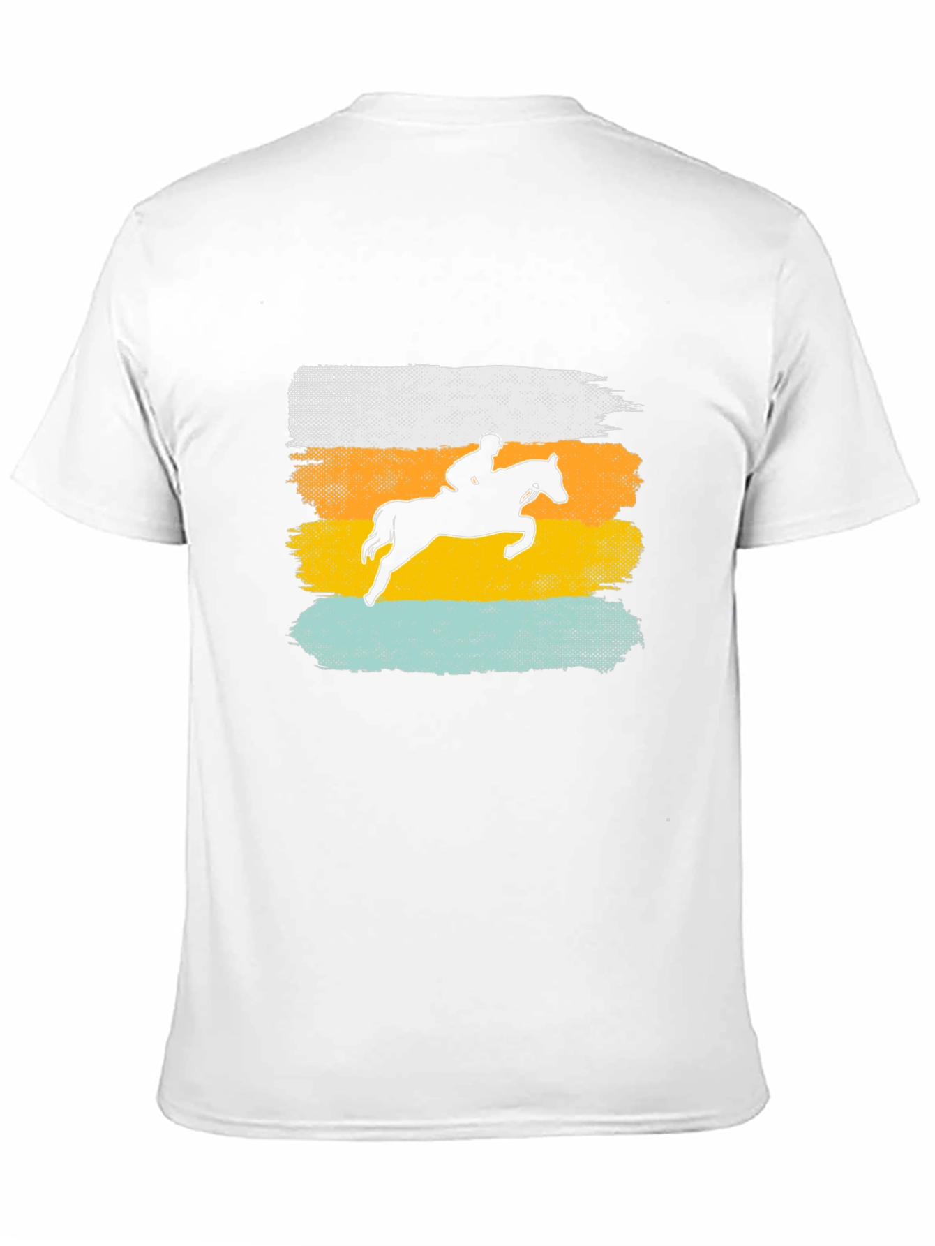 Black Equestrian Silhouette T-Shirt view 11