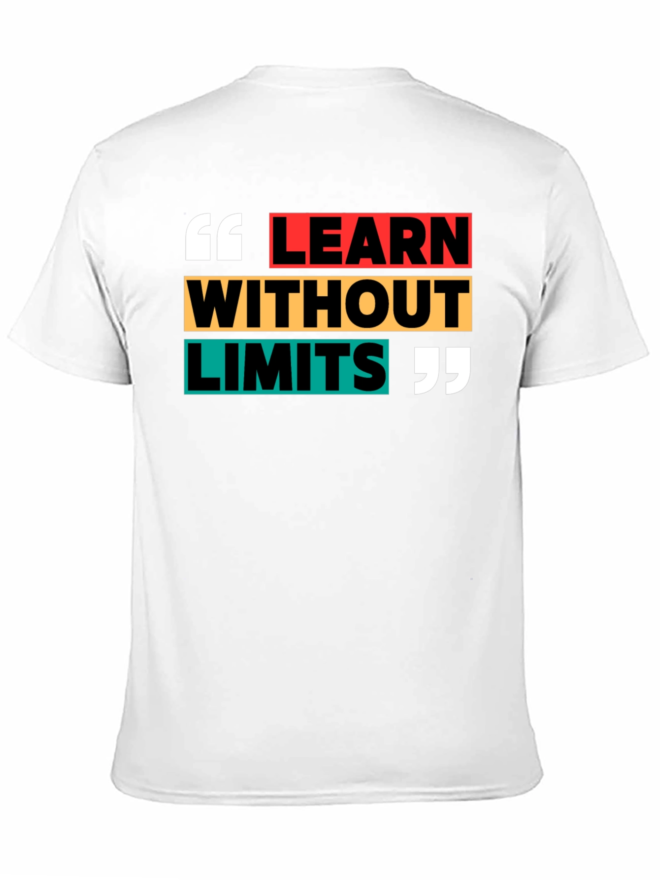 Black Learn Without Limits Black Graphic Tee view 11