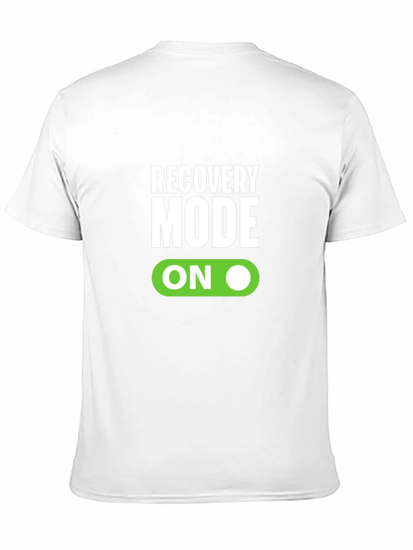 Black Recovery Mode On Black T-Shirt view 11