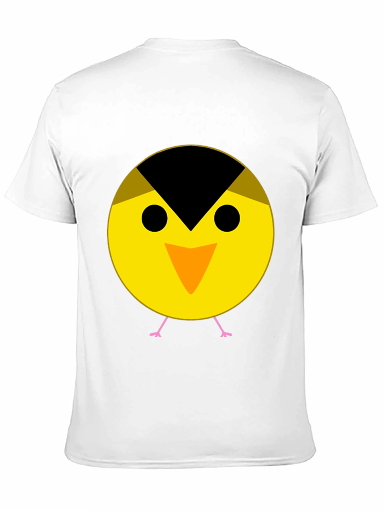 Black Cute Bird Graphic Tee - Black view 11