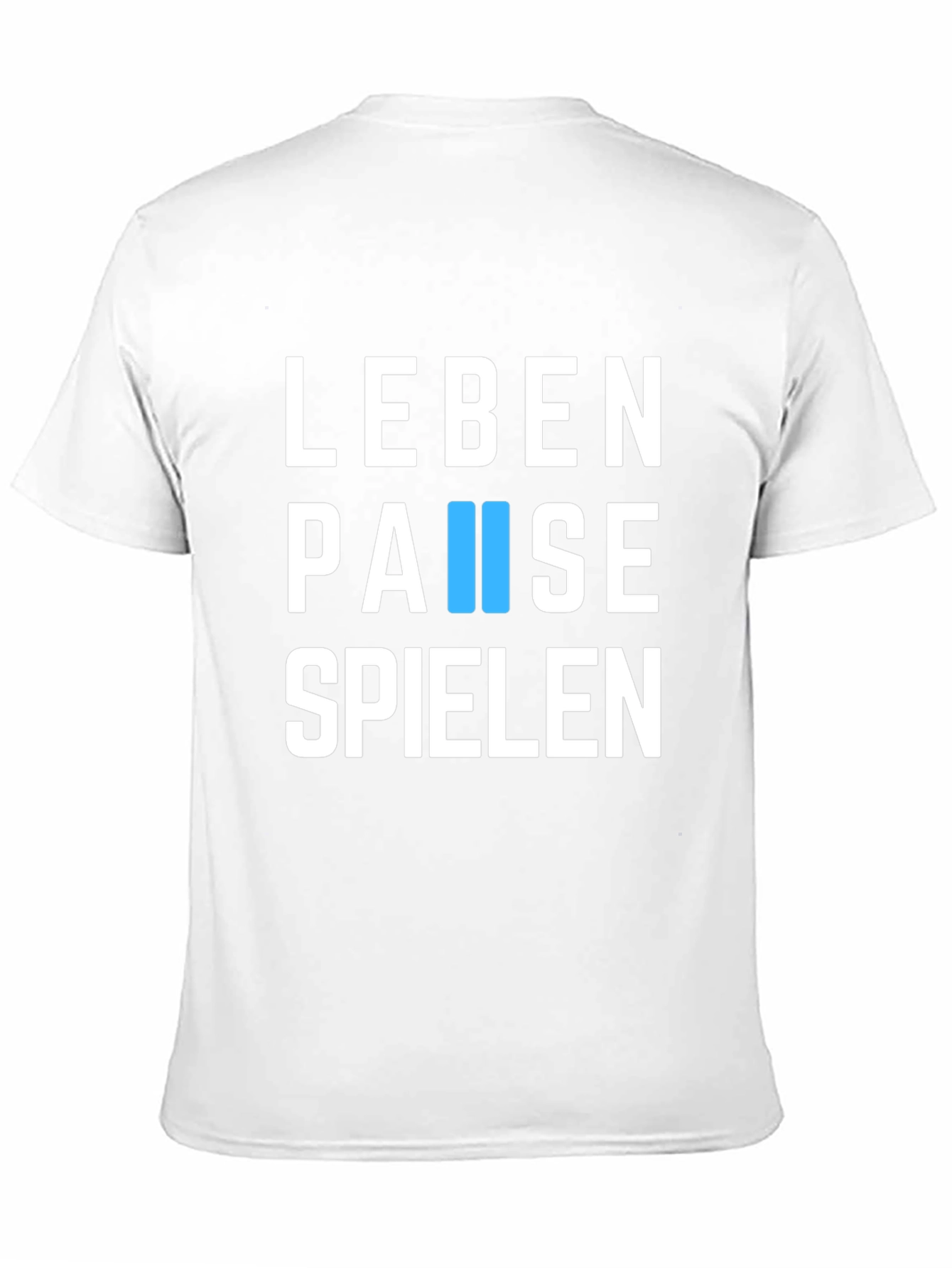 Black Leben Pause Spielen T-Shirt - Relax & Play view 11