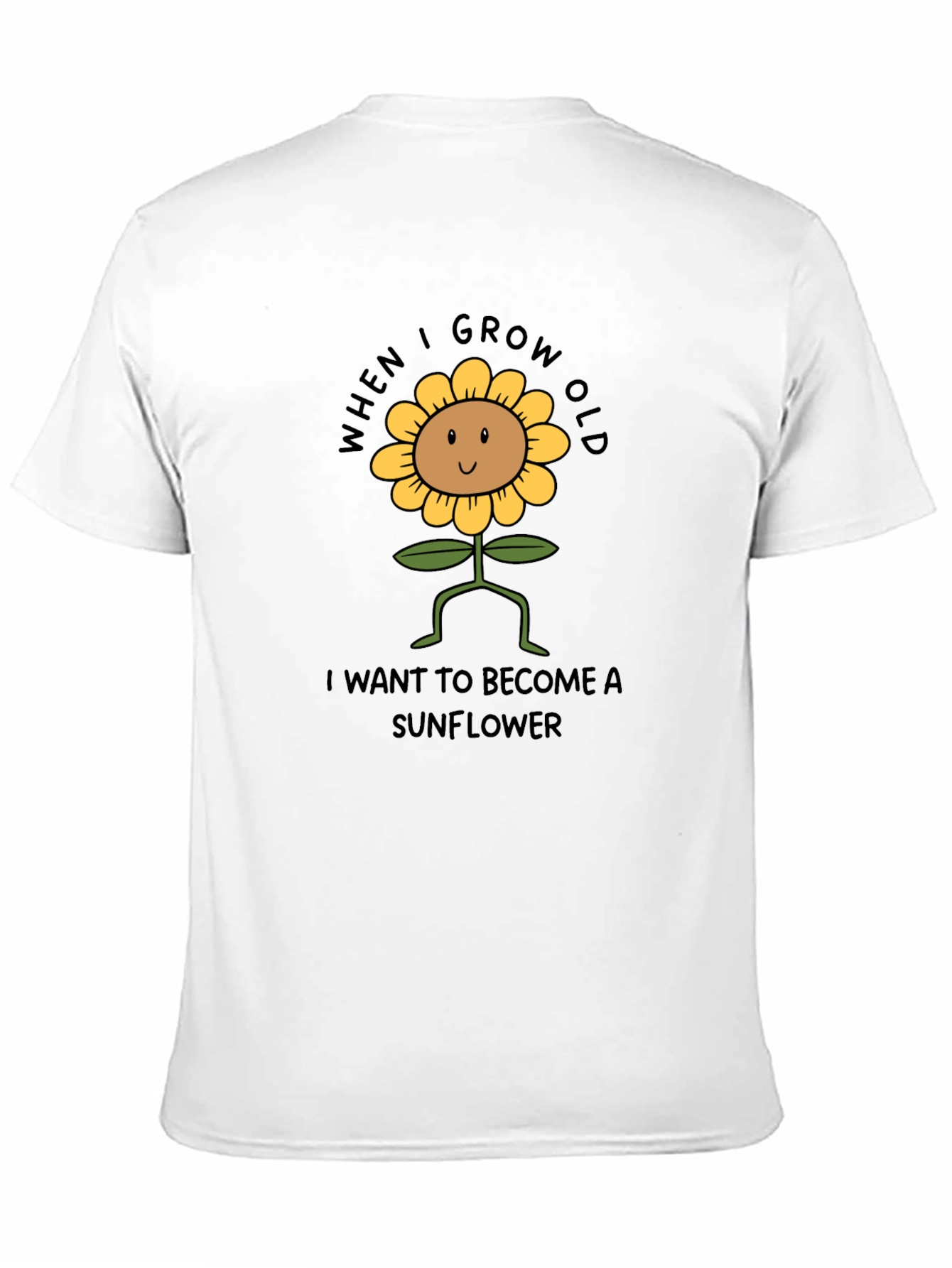 Black Sunflower Graphic Tee - When I Grow Old view 11