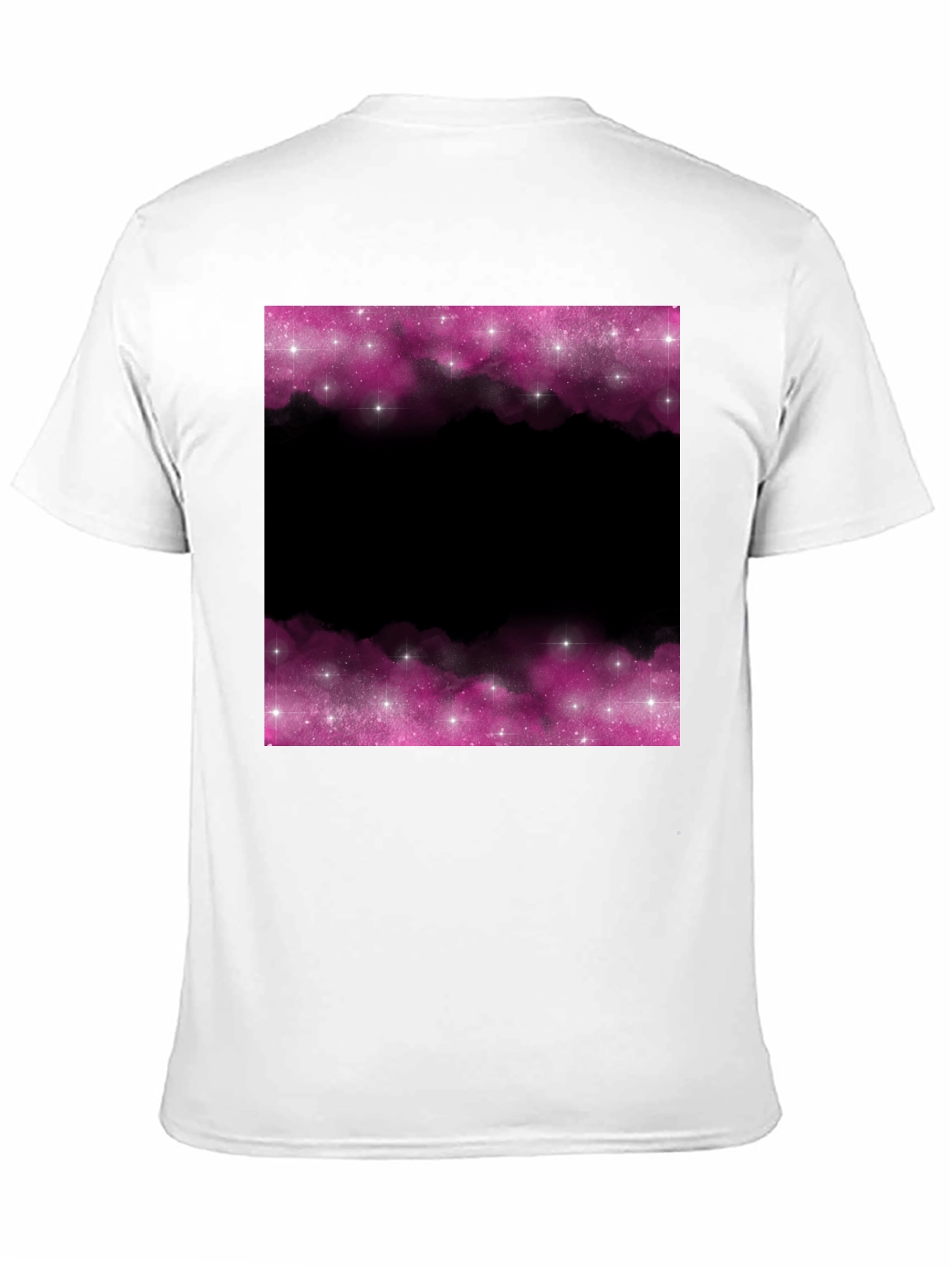 Black Galaxy Dreams T-Shirt - Black Space Design view 11
