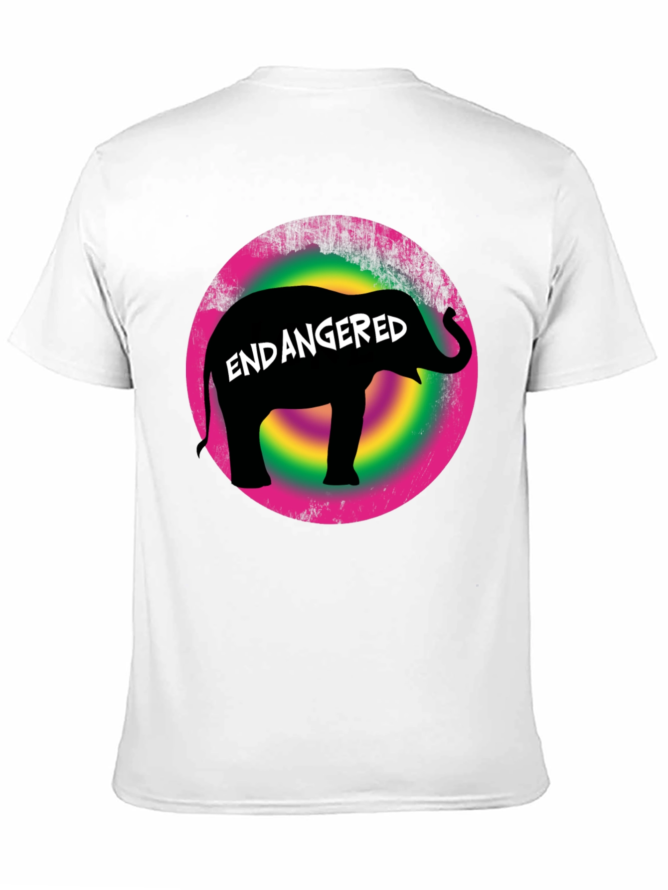 Endangered Elephant Graphic T-Shirt - 11